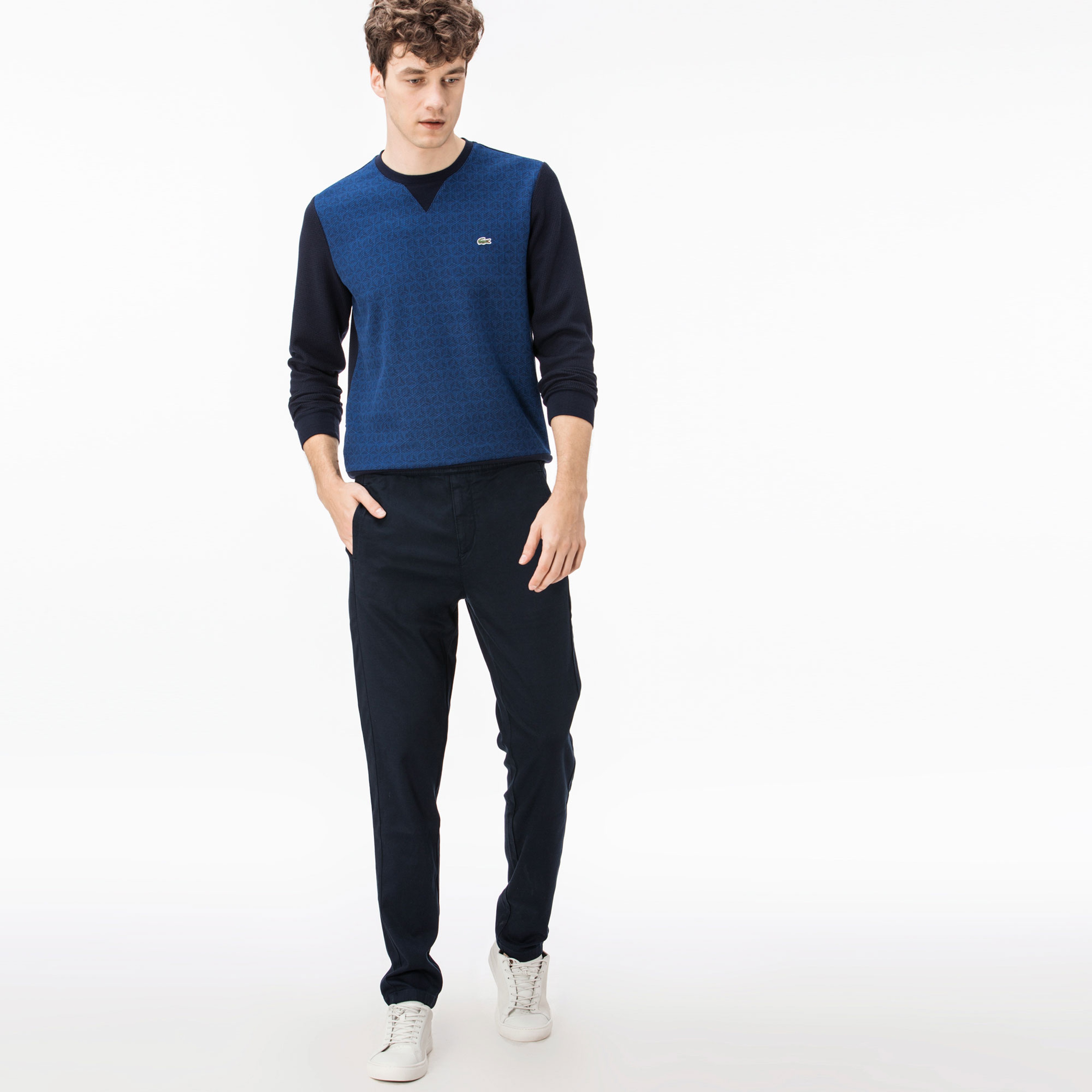 Lacoste Erkek Lacivert Gabardin Pantolon