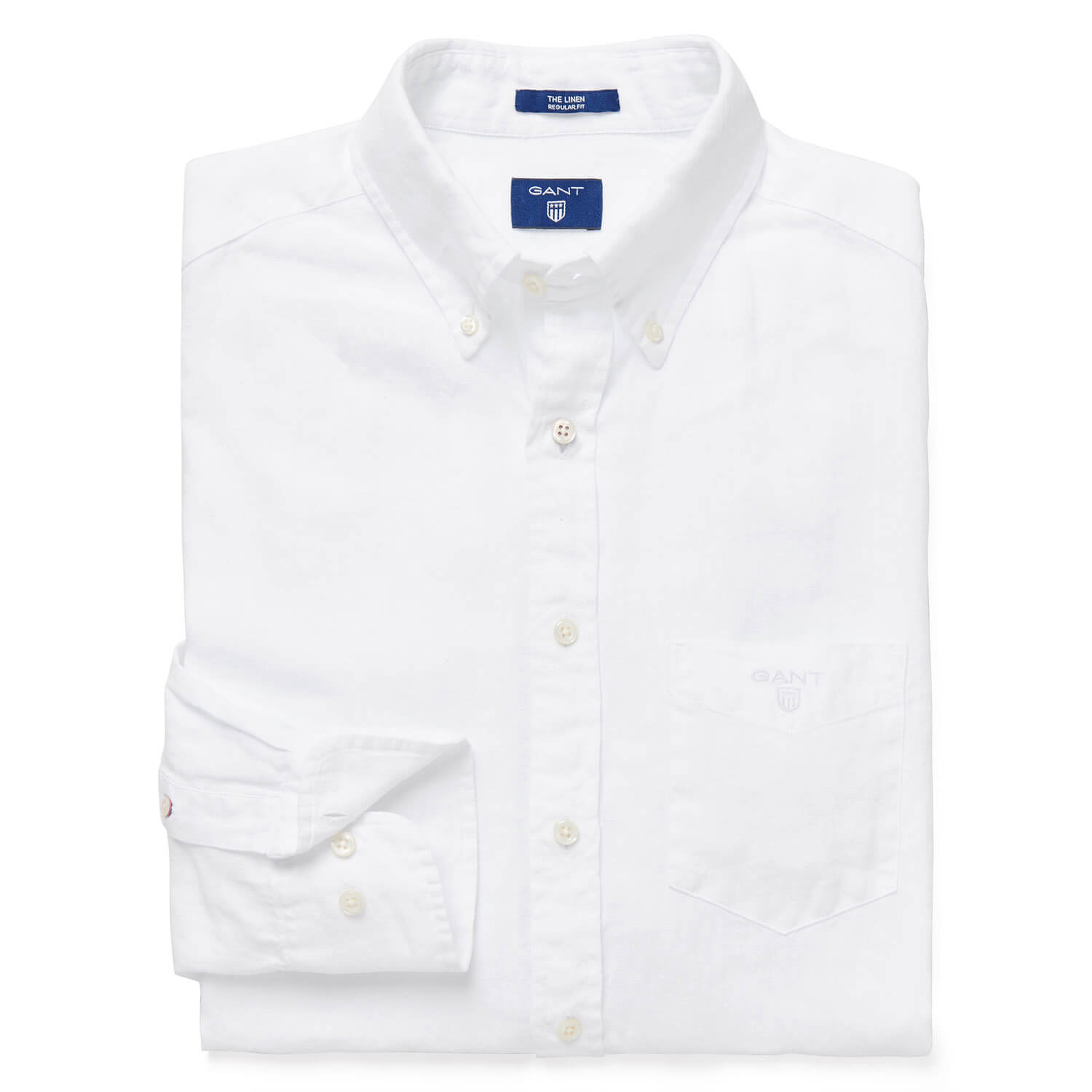 Gant Erkek Beyaz Regular Fit Gömlek