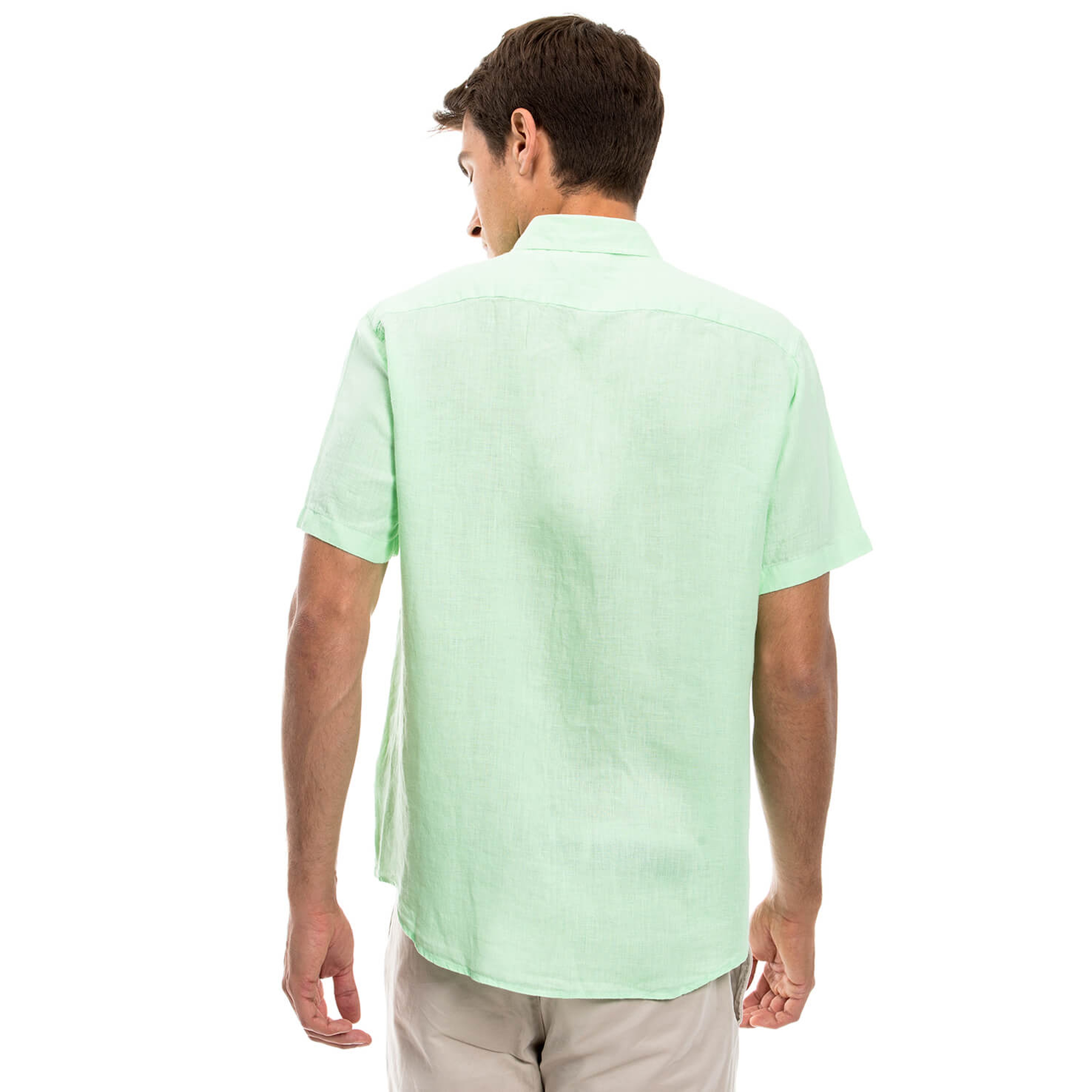 Nautica Erkek Yeşil Gömlek