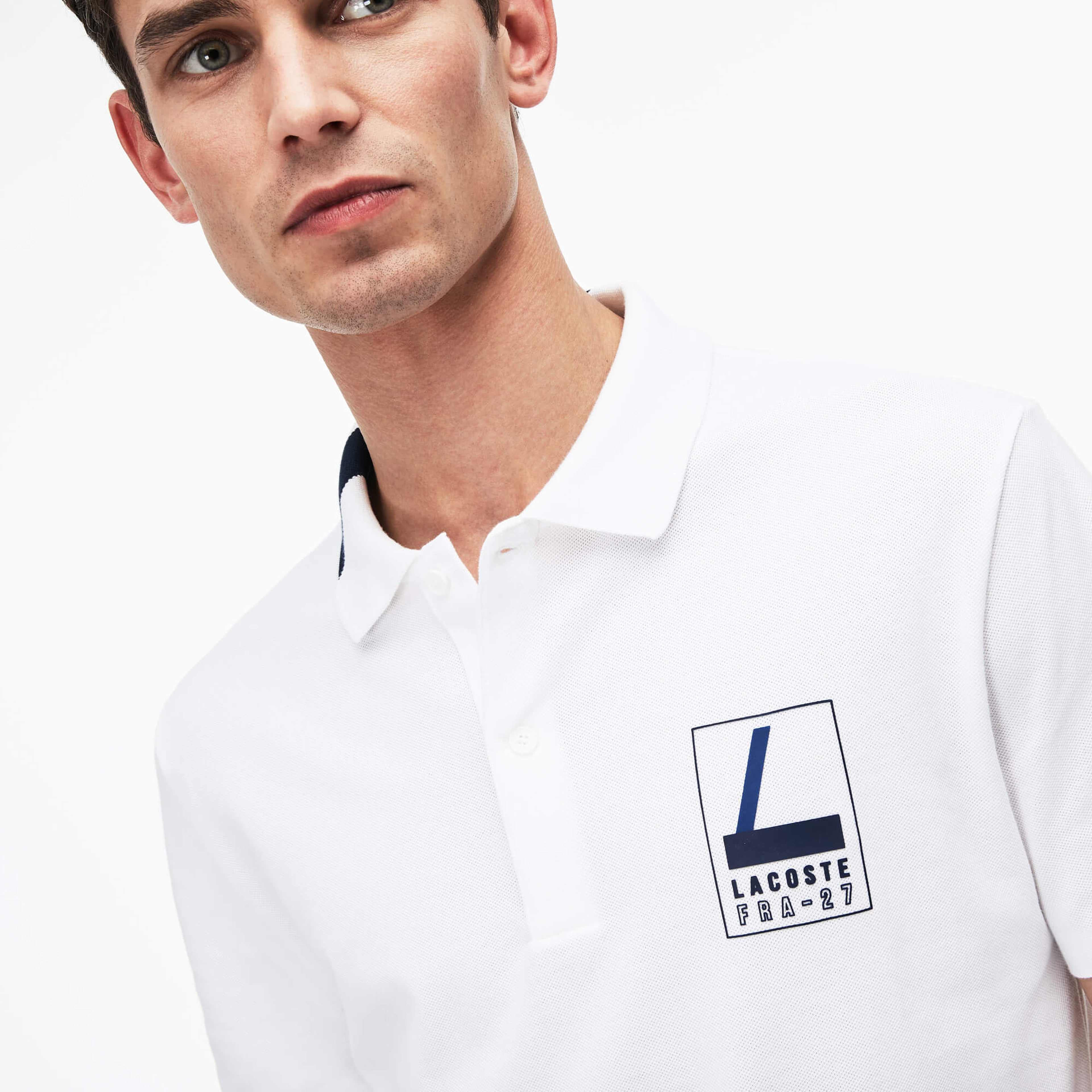 Lacoste Erkek Beyaz Slim Fit Polo