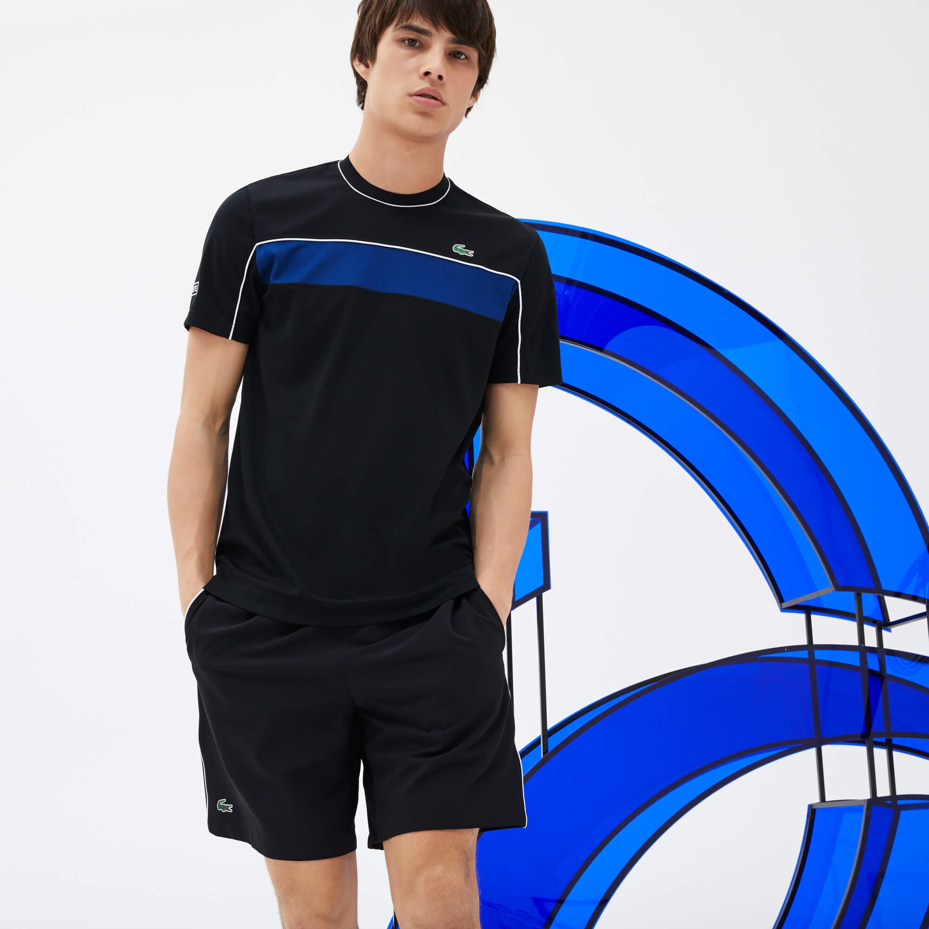 Lacoste Erkek Siyah T-Shirt