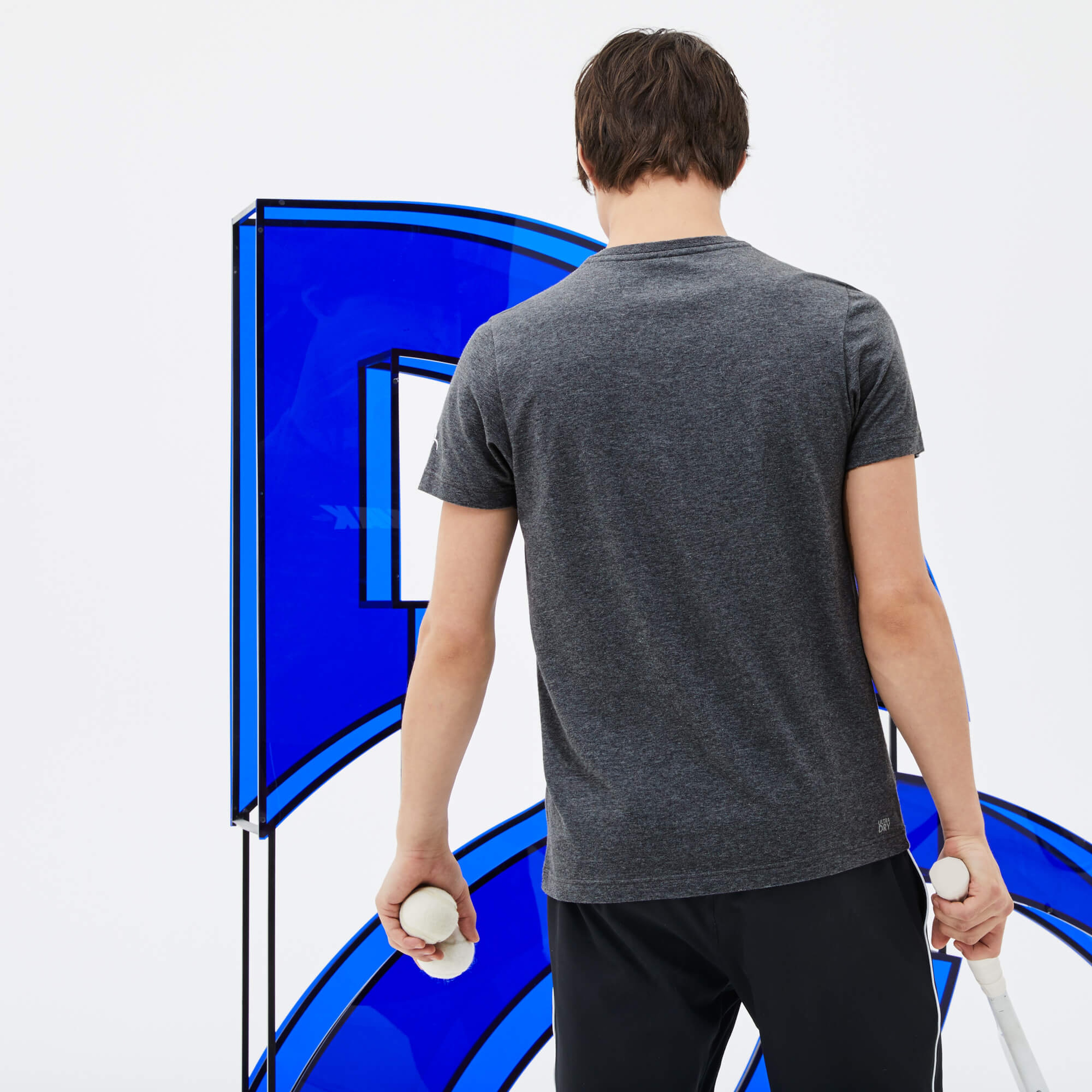 Lacoste Erkek Gri T-Shirt