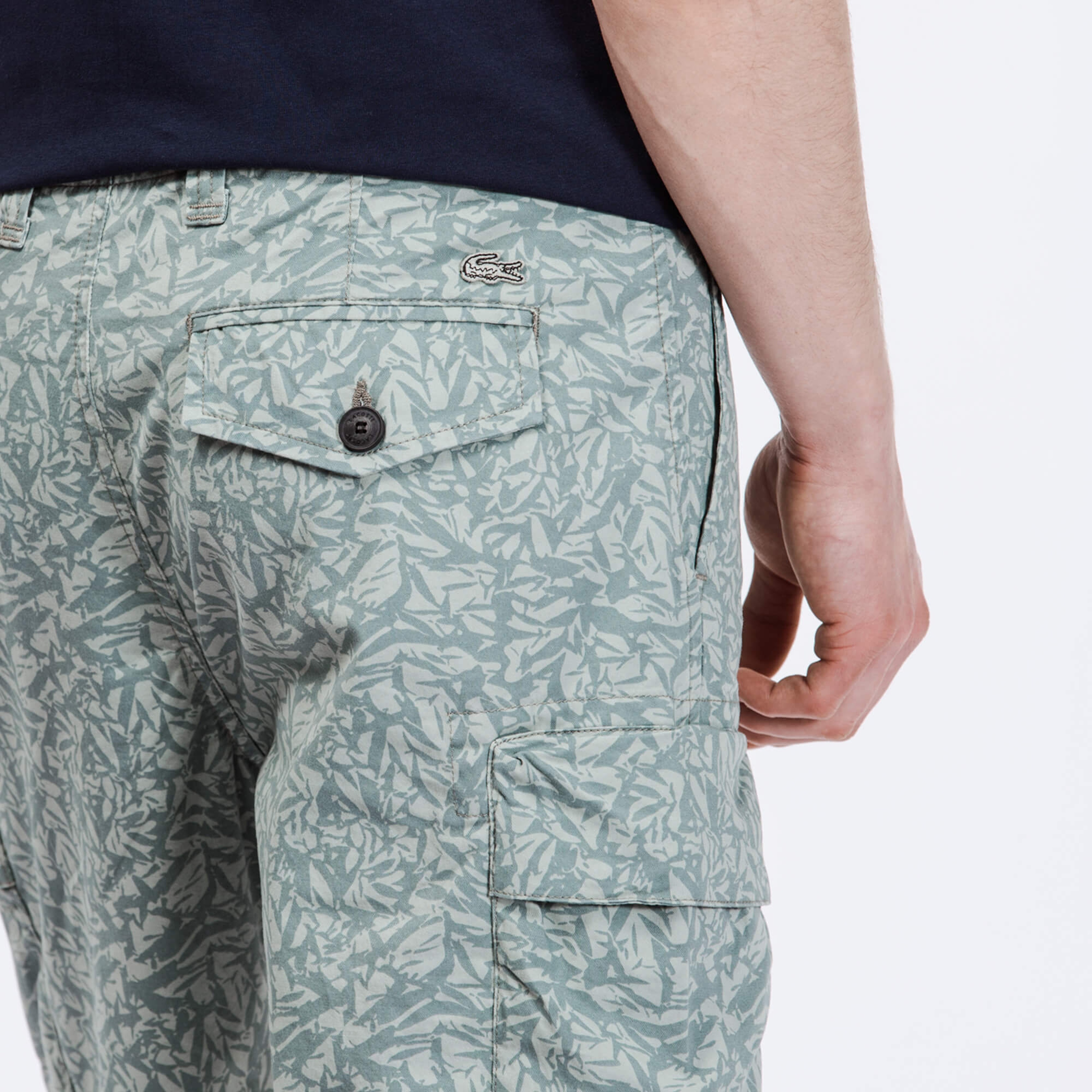 Lacoste Erkek Yeşil Bermuda Şort