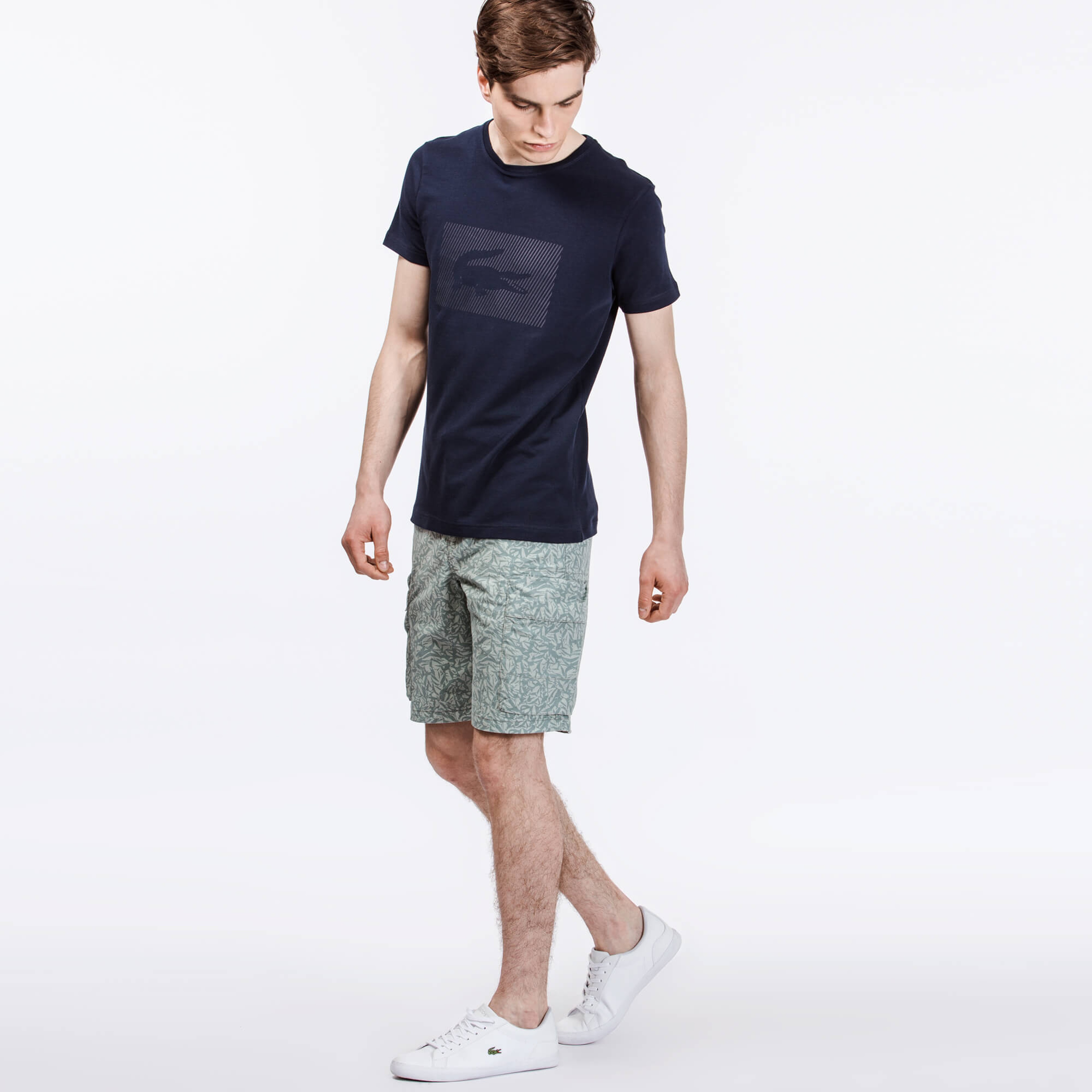 Lacoste Erkek Yeşil Bermuda Şort