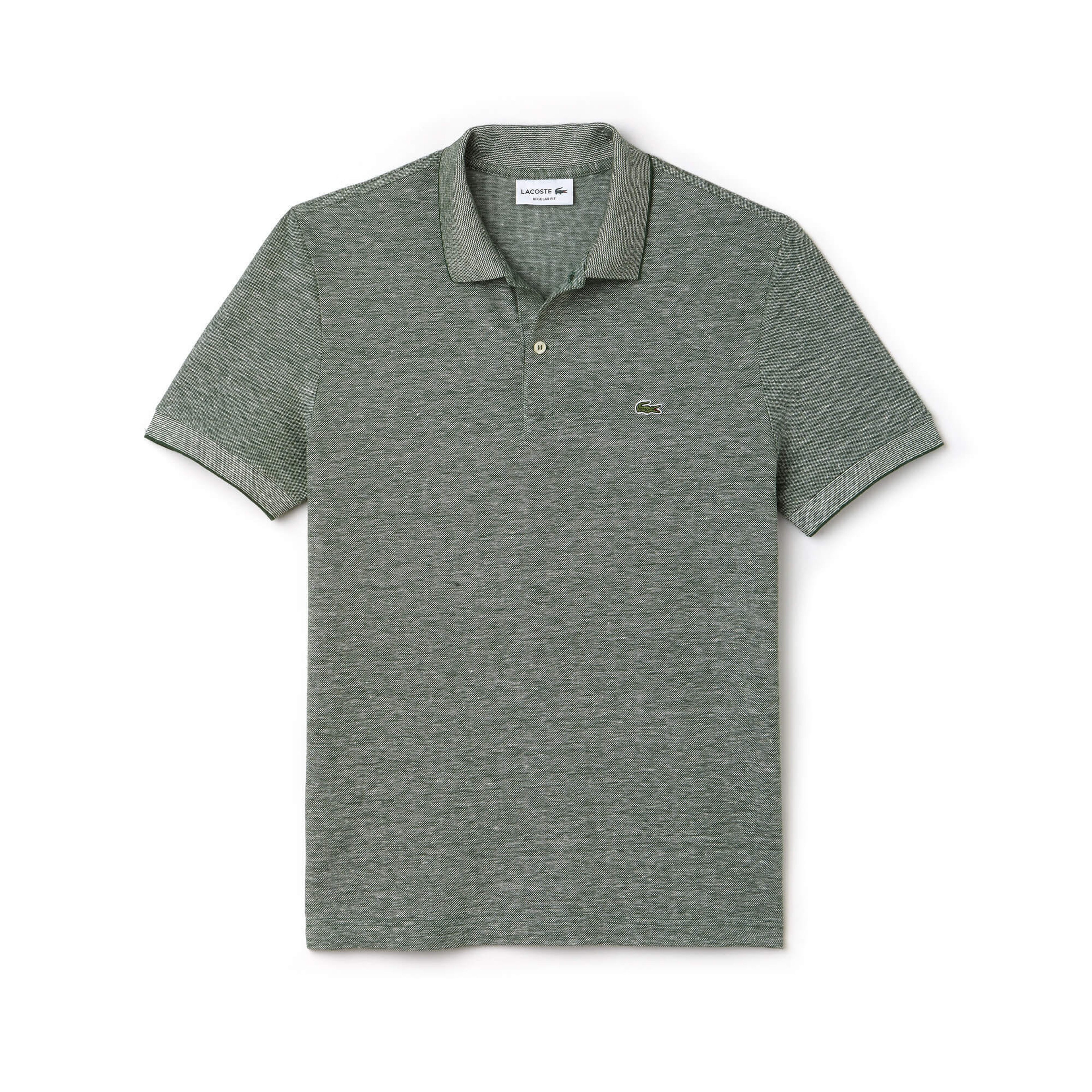 Lacoste Erkek Yeşil Regular Fit Polo