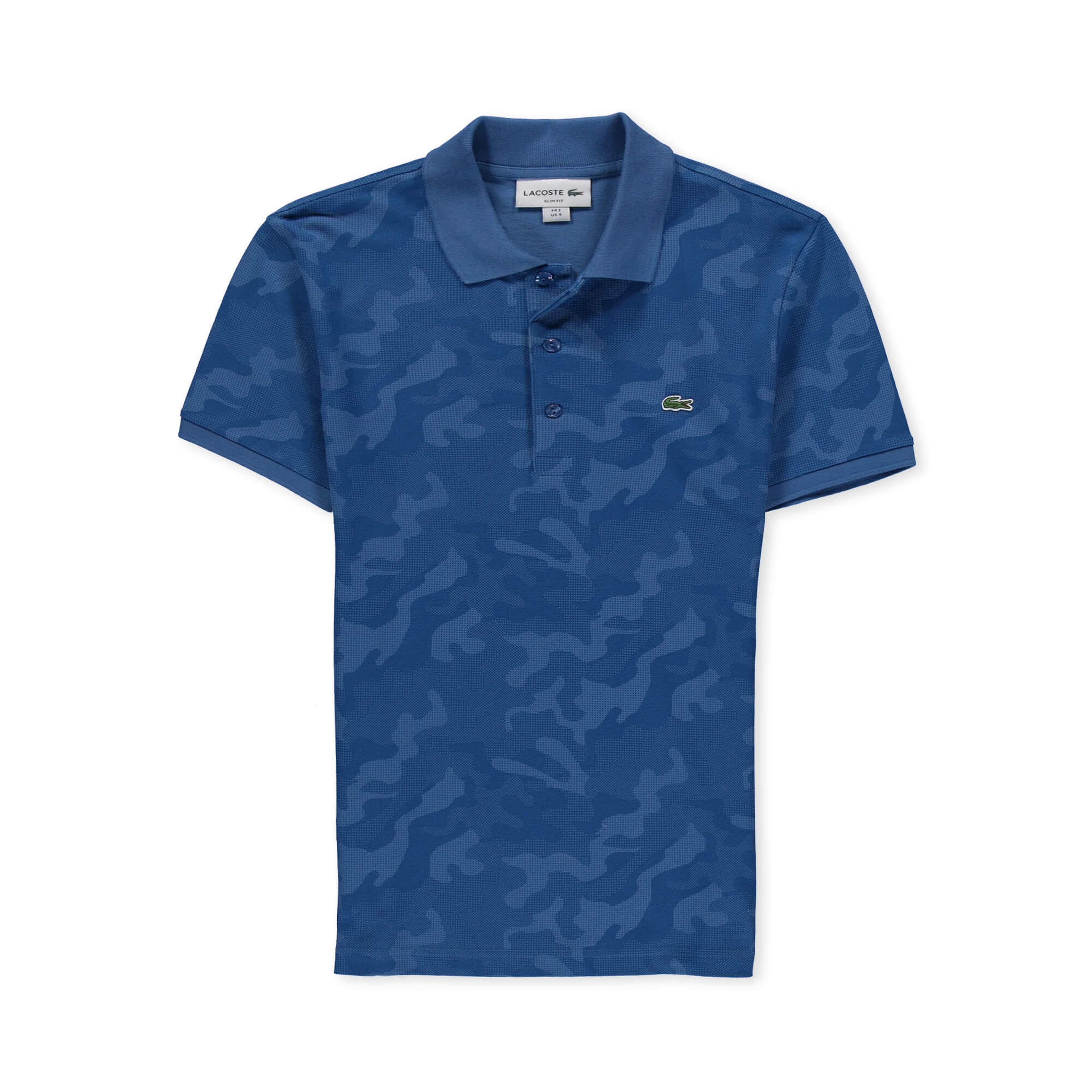 Lacoste Erkek Mavi Slim Fit Polo