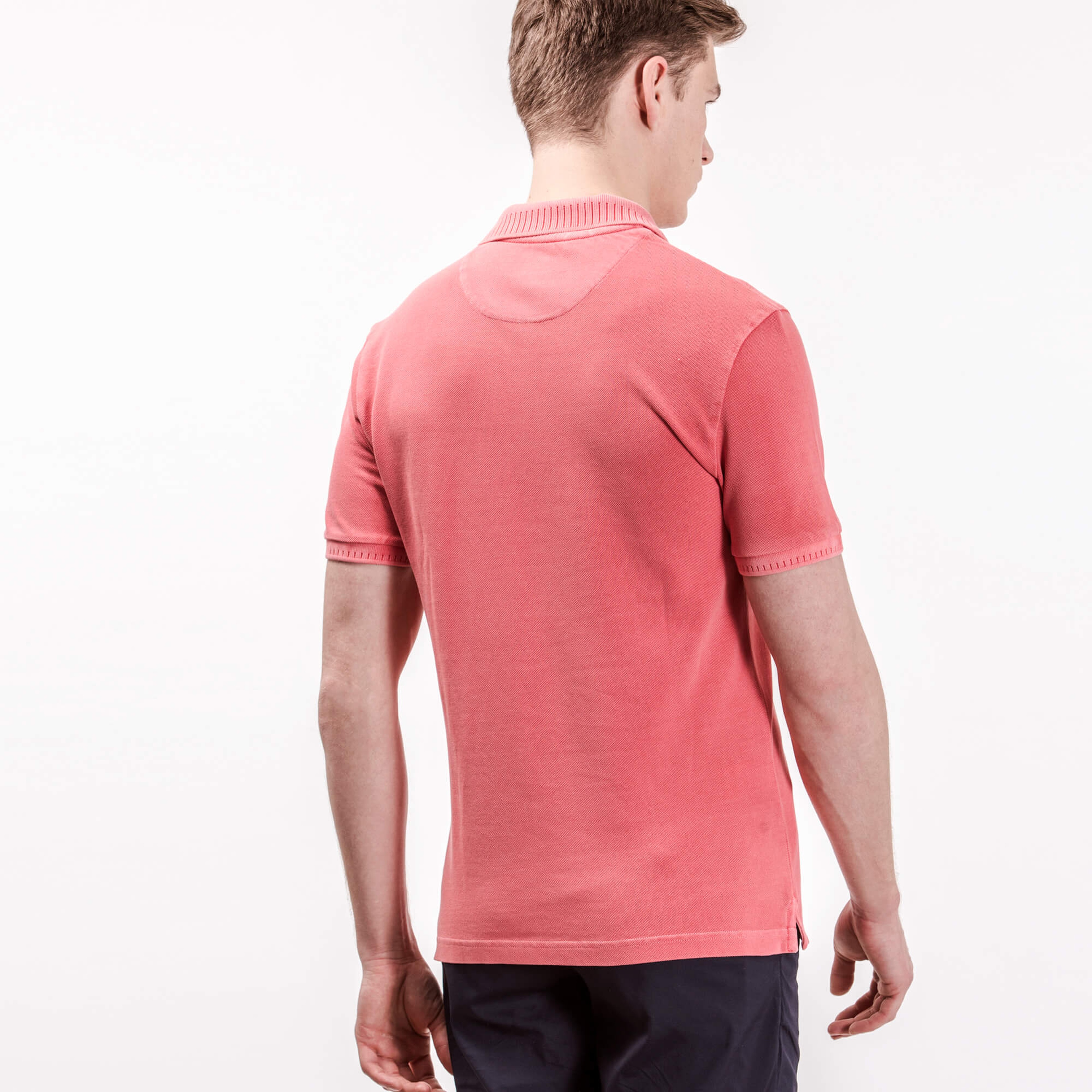 Lacoste Erkek Pembe Slim Fit Polo