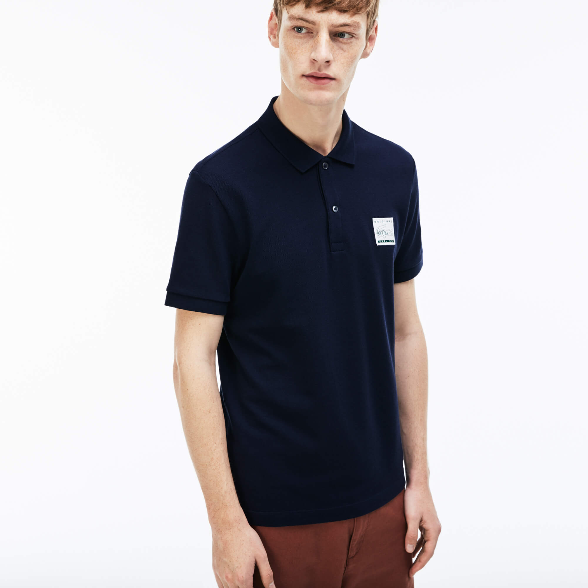 Lacoste Erkek Lacivert Regular Fit Polo