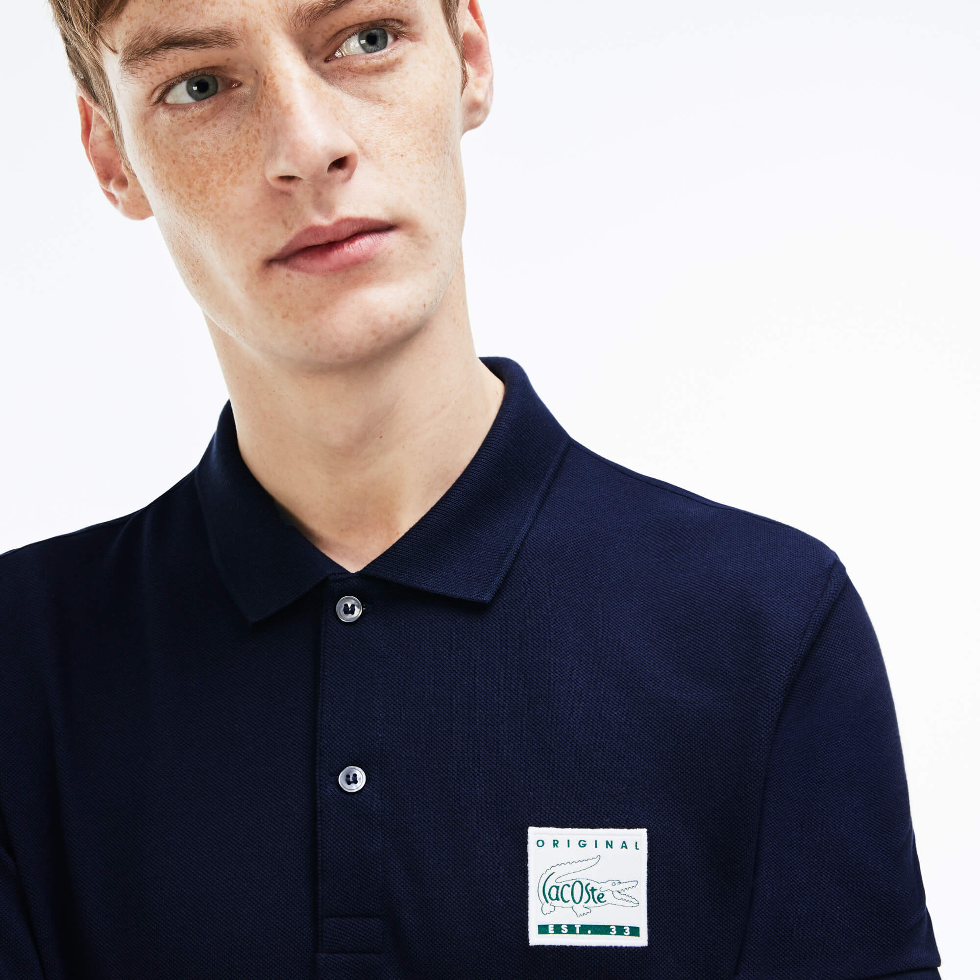 Lacoste Erkek Lacivert Regular Fit Polo