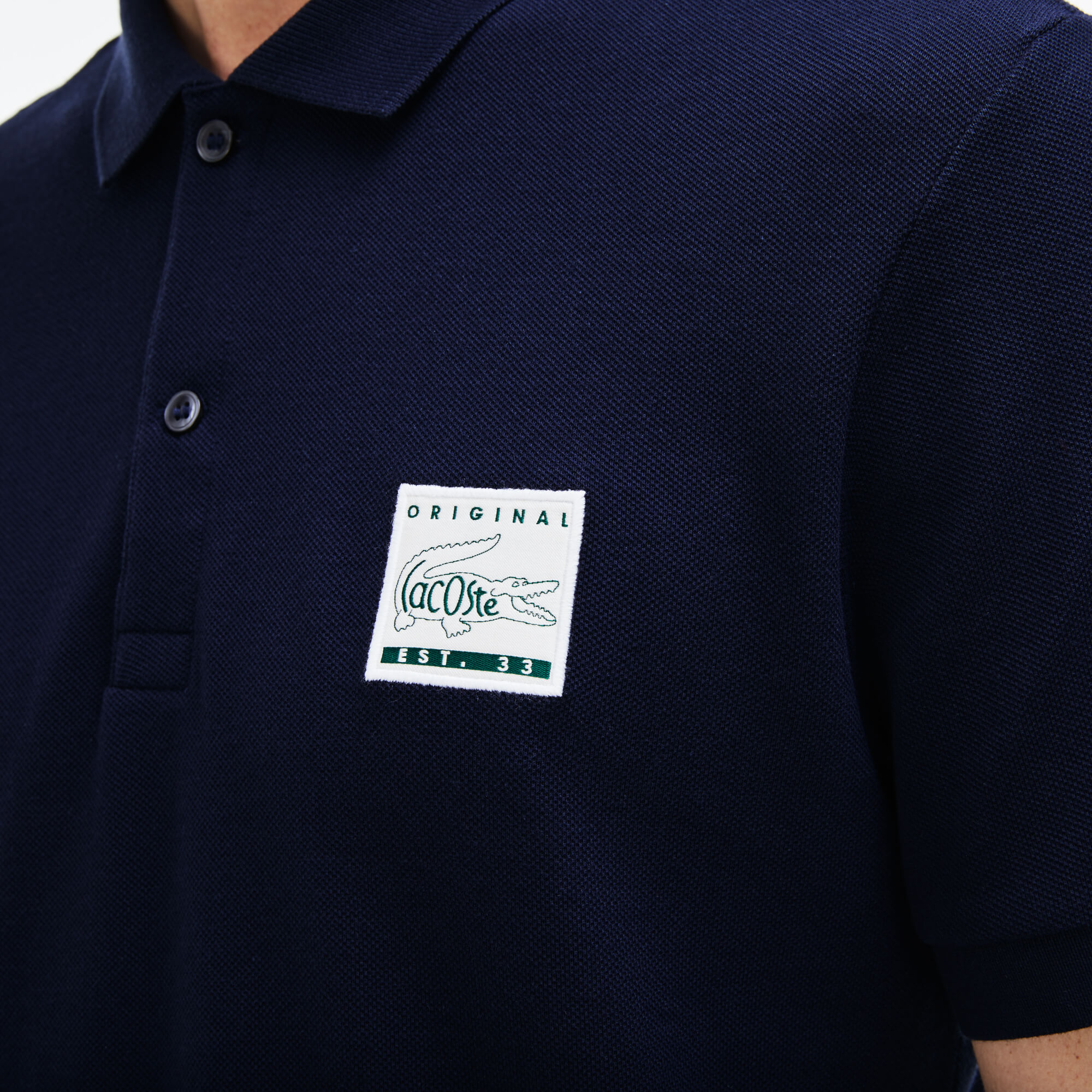 Lacoste Erkek Lacivert Regular Fit Polo