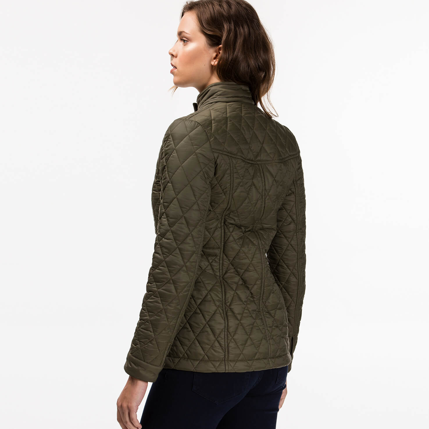 Lacoste Kadın Yeşil Mont