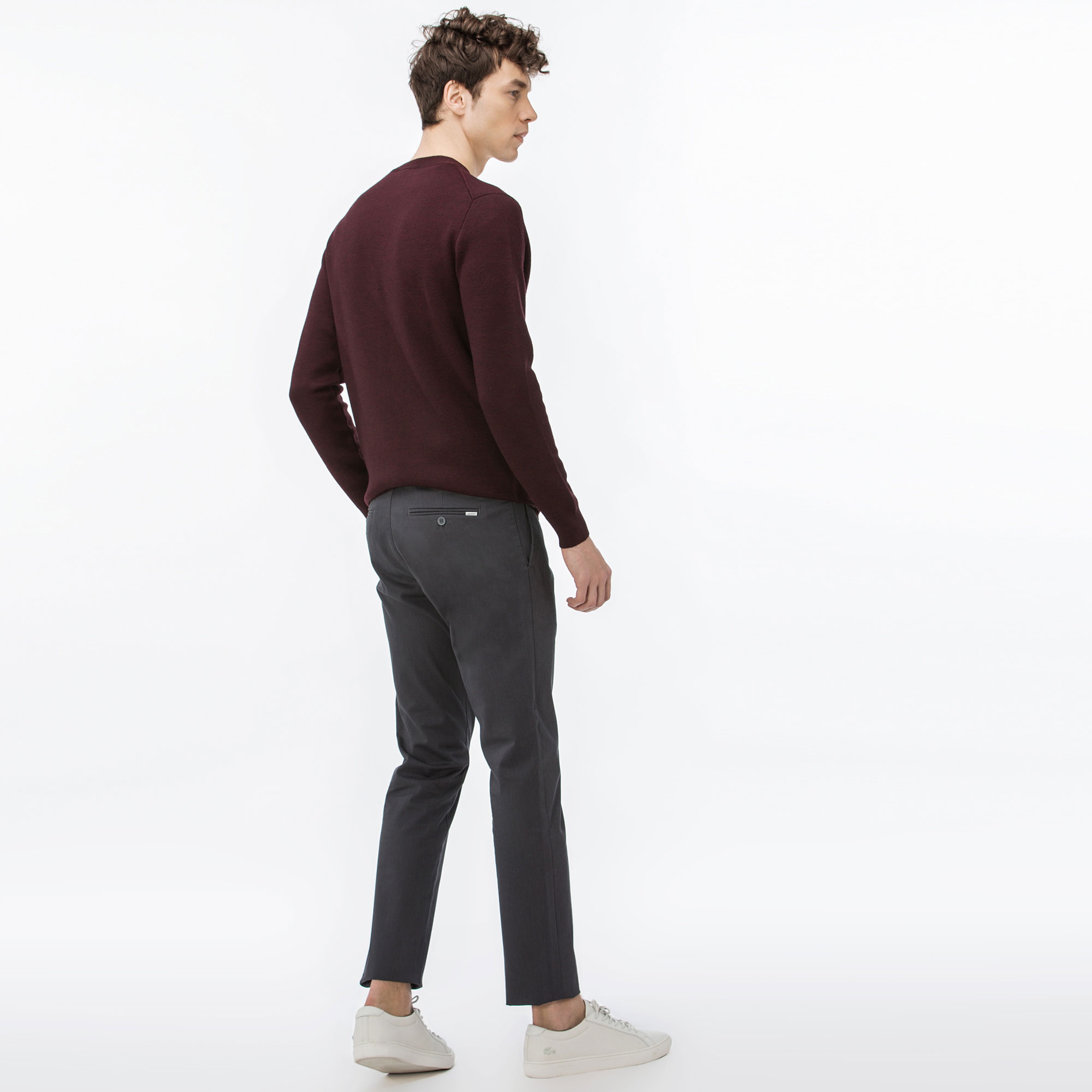 Lacoste Erkek Gri Pantolon