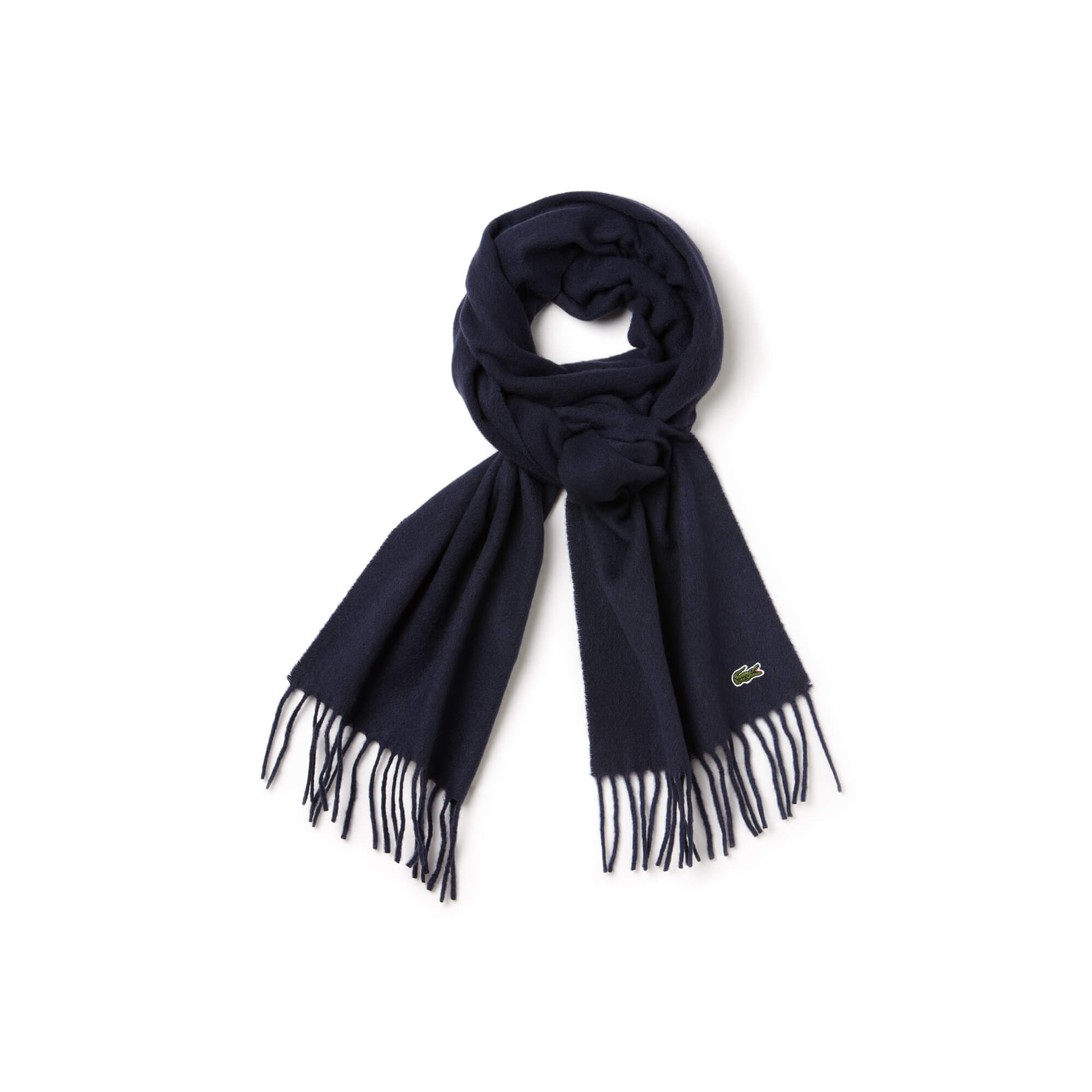 Lacoste Unisex Lacivert Atkı