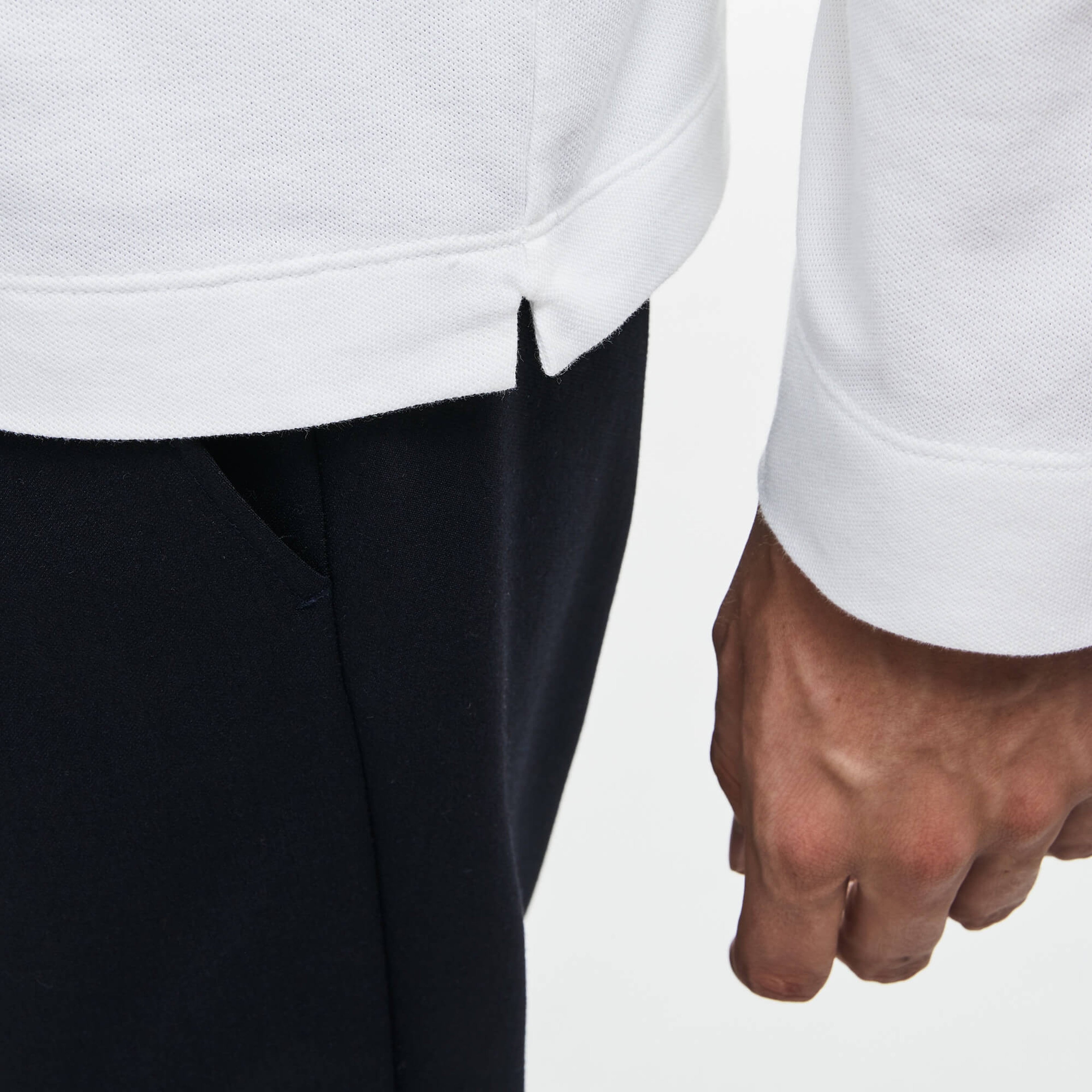 Lacoste Erkek Beyaz Regular Fit Polo