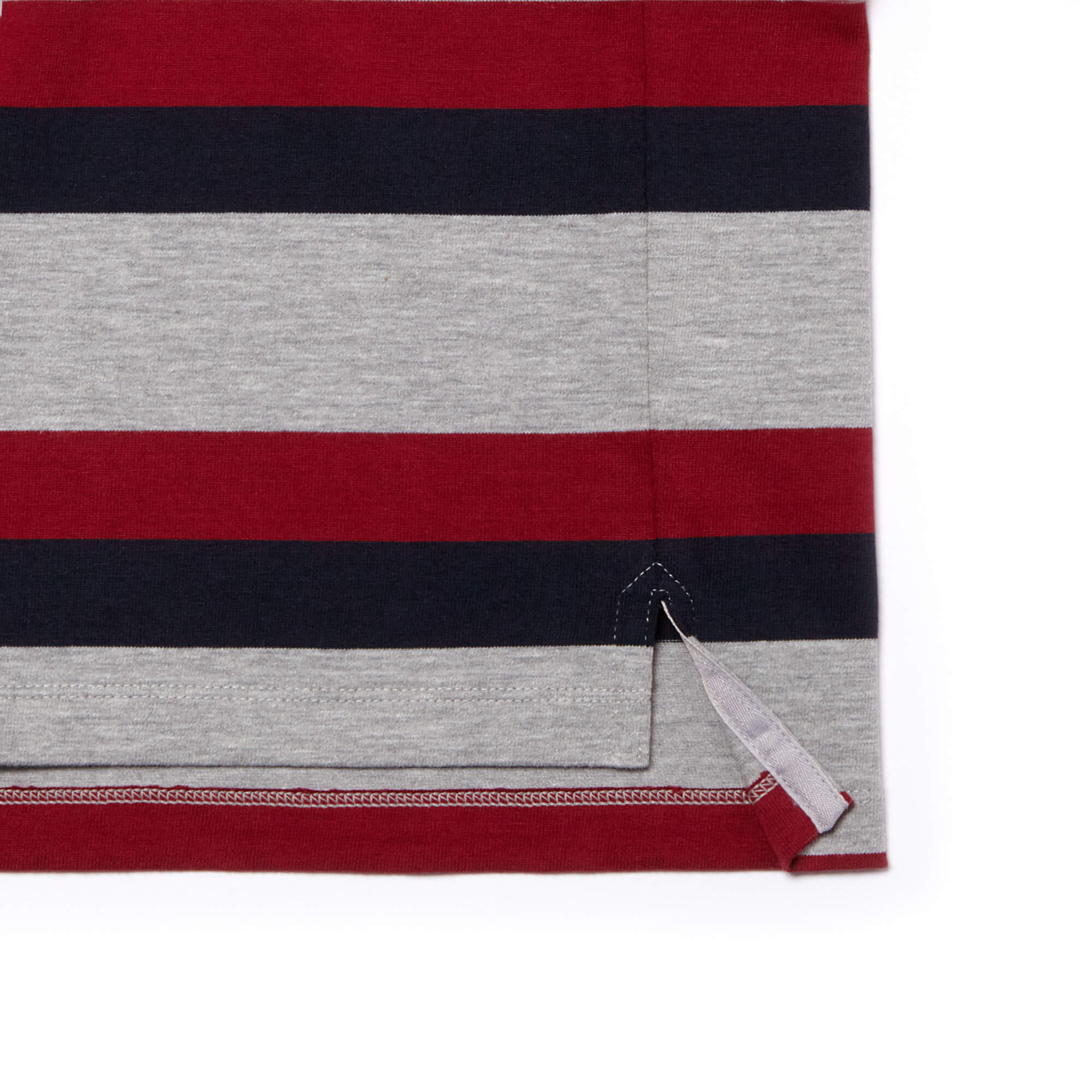 Lacoste Çocuk Renkli Çizgili Polo Yaka Rugby