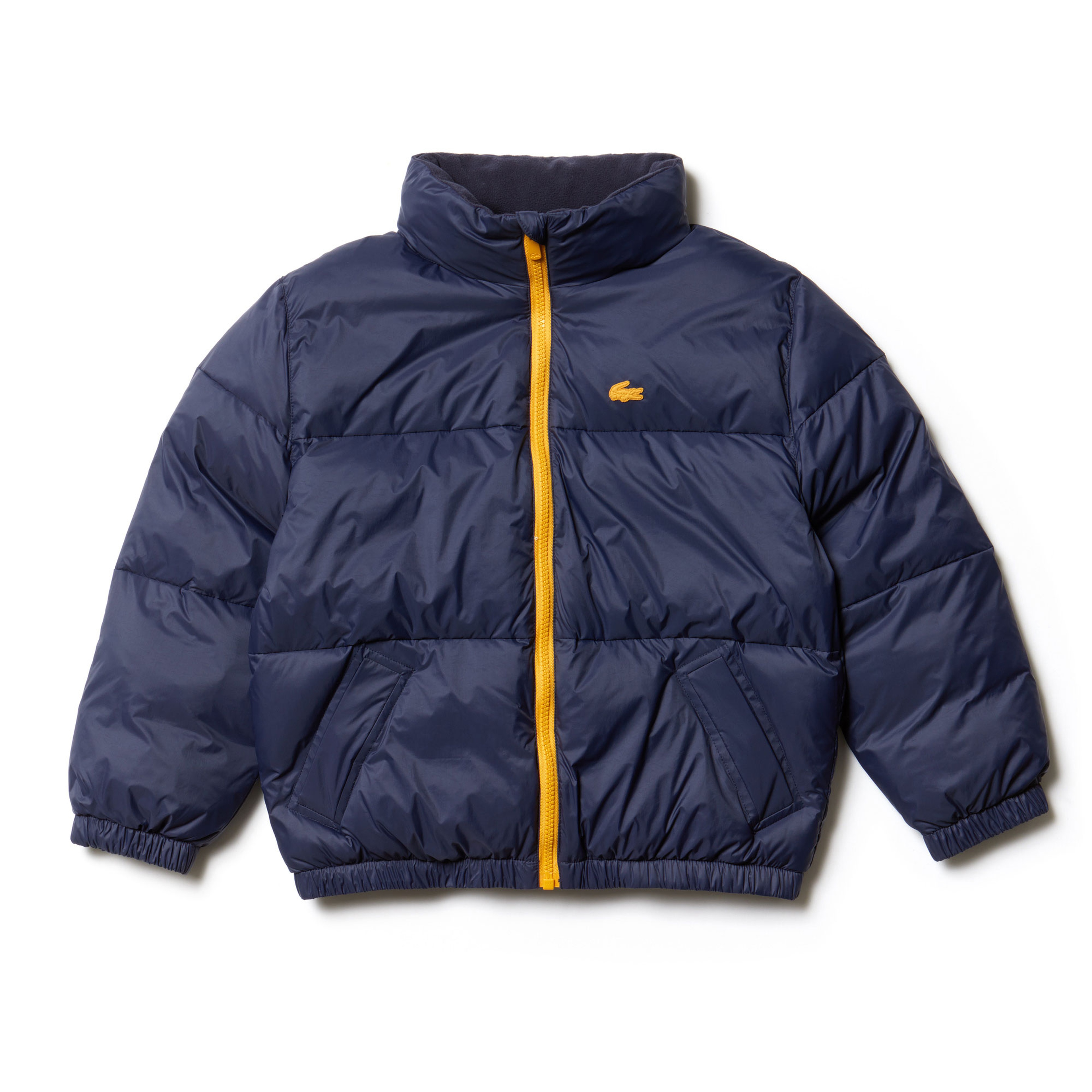 Lacoste Çocuk Lacivert Kapitone Mont