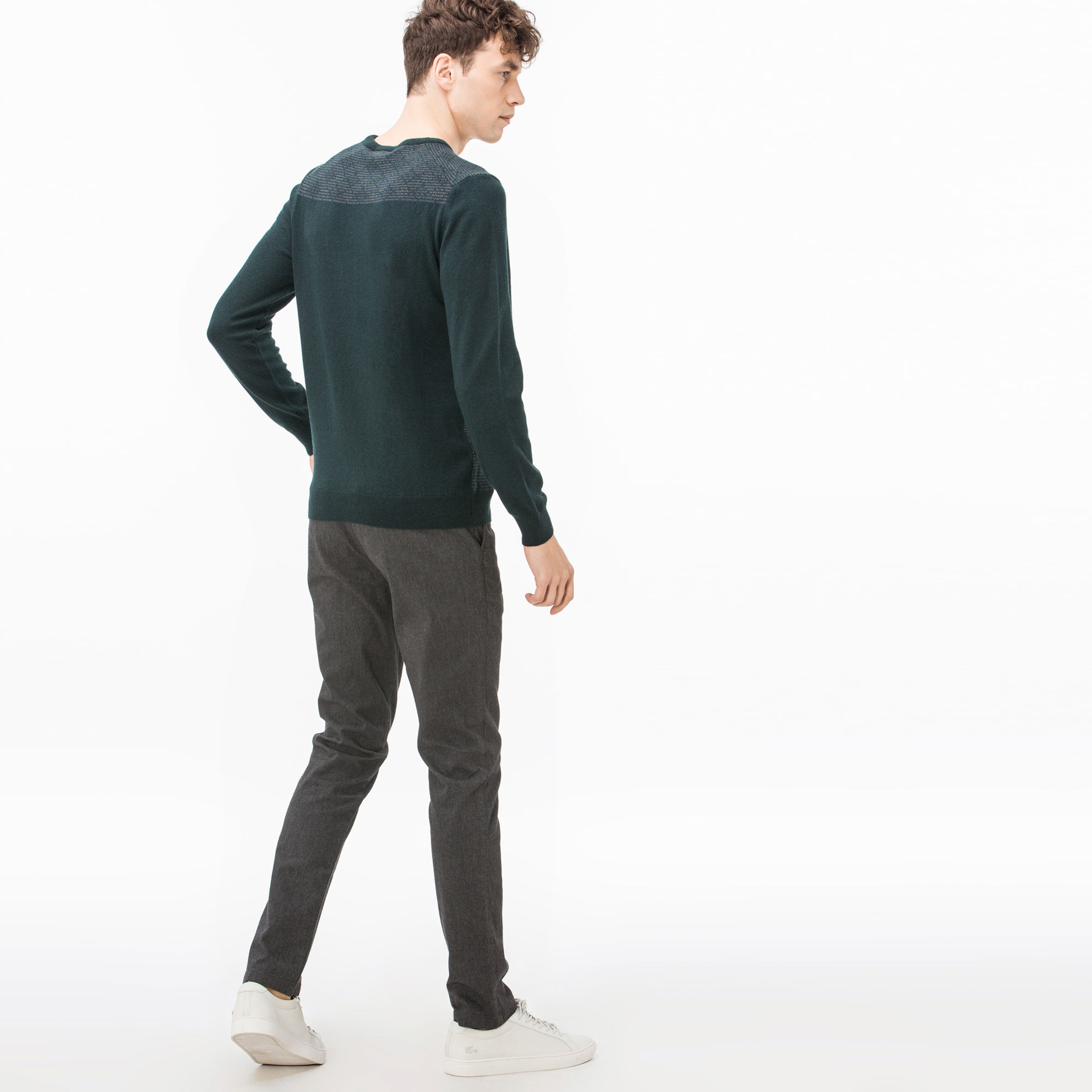 Lacoste Erkek Fitilli Gri Pantolon