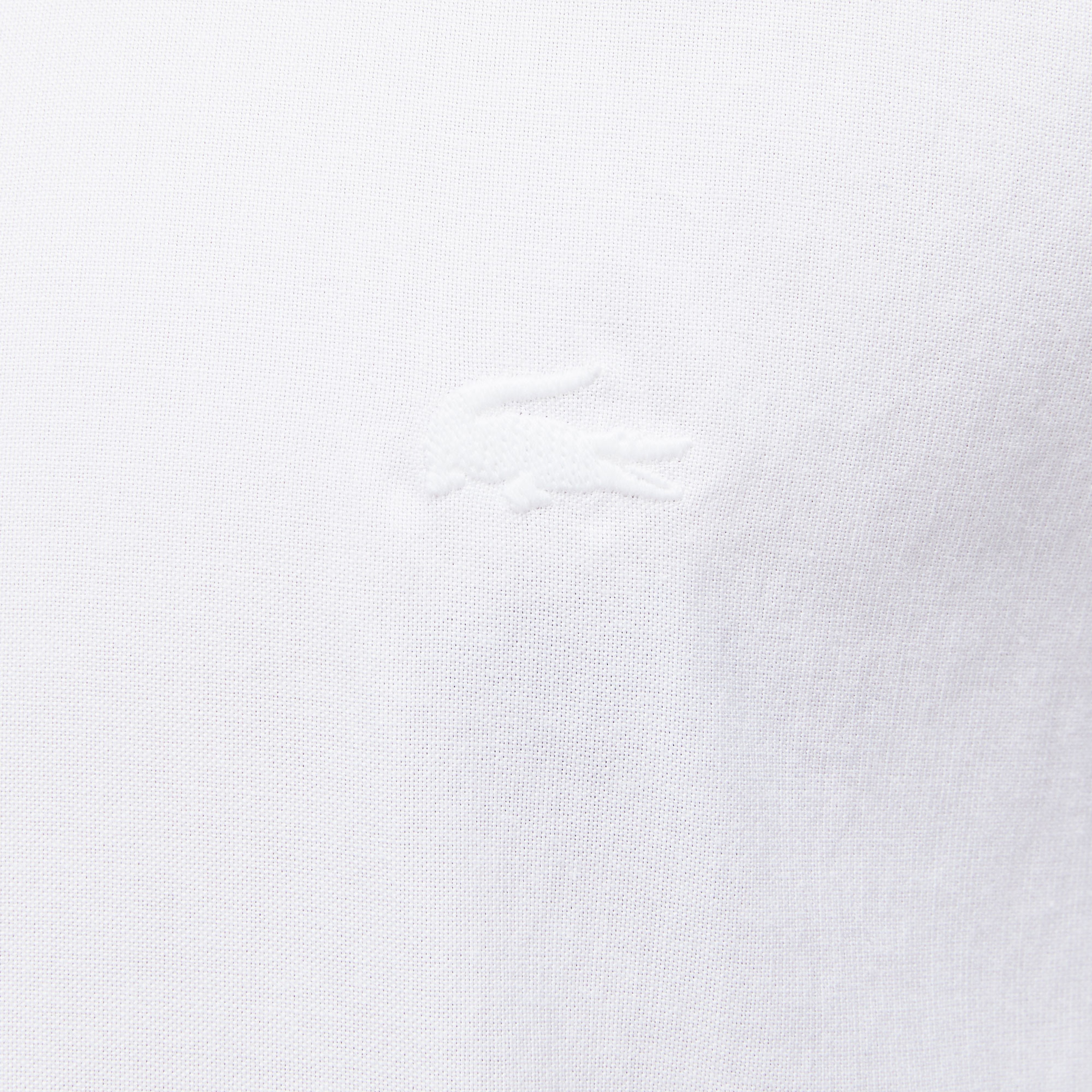Lacoste Erkek Slim Fit Beyaz Gömlek