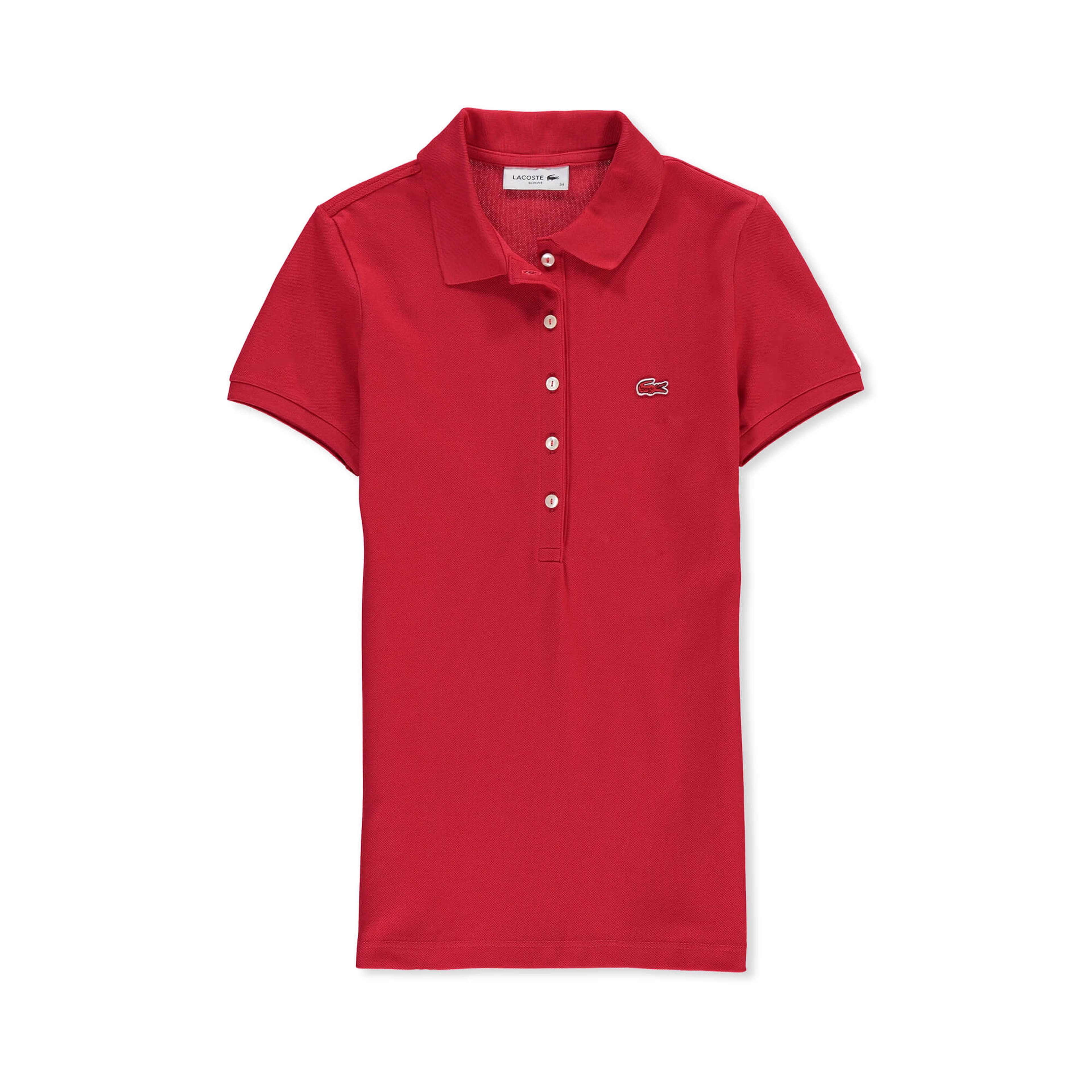 Lacoste Kadın Kırmızı Slim Fit Polo