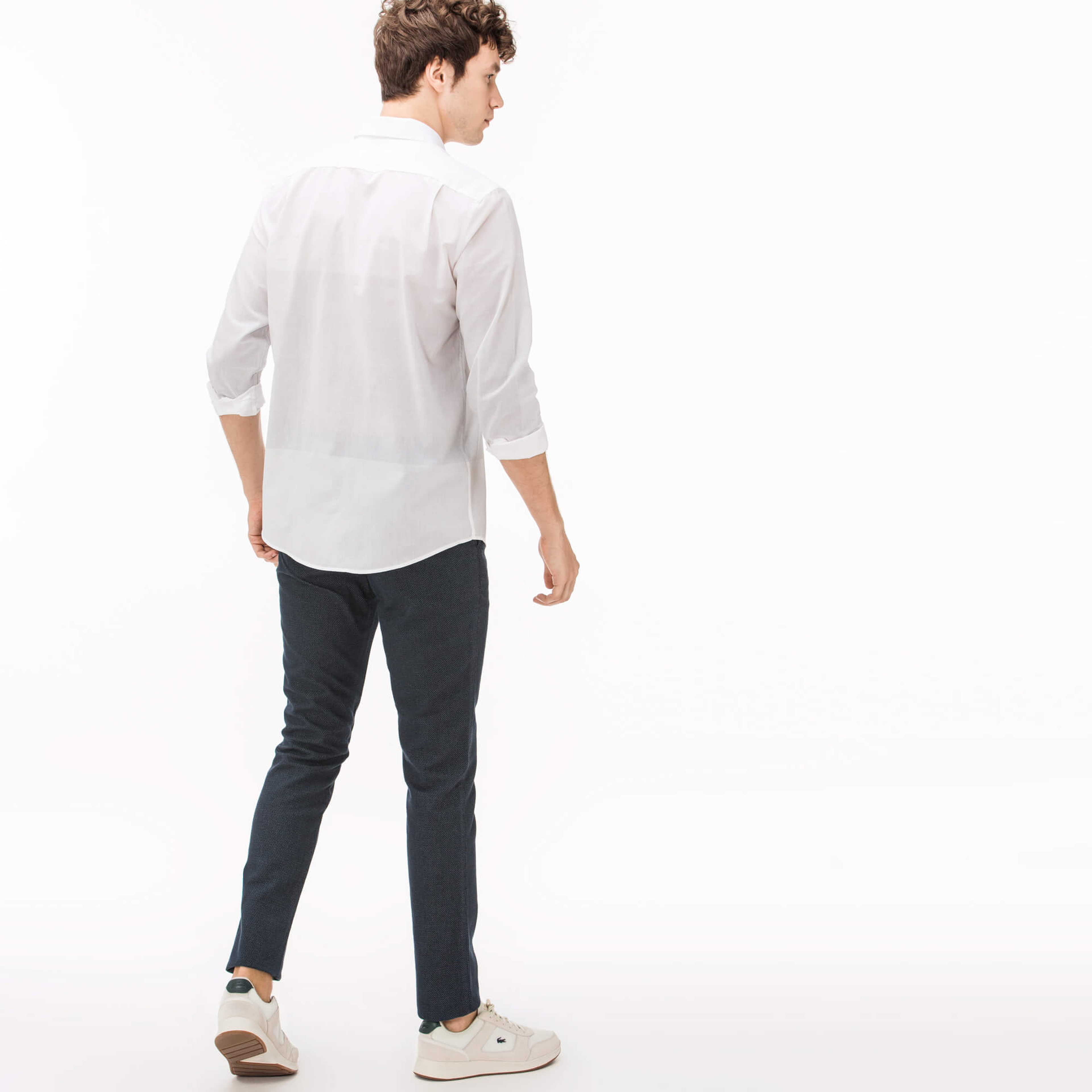 Lacoste Erkek Lacivert Chino Pantolon