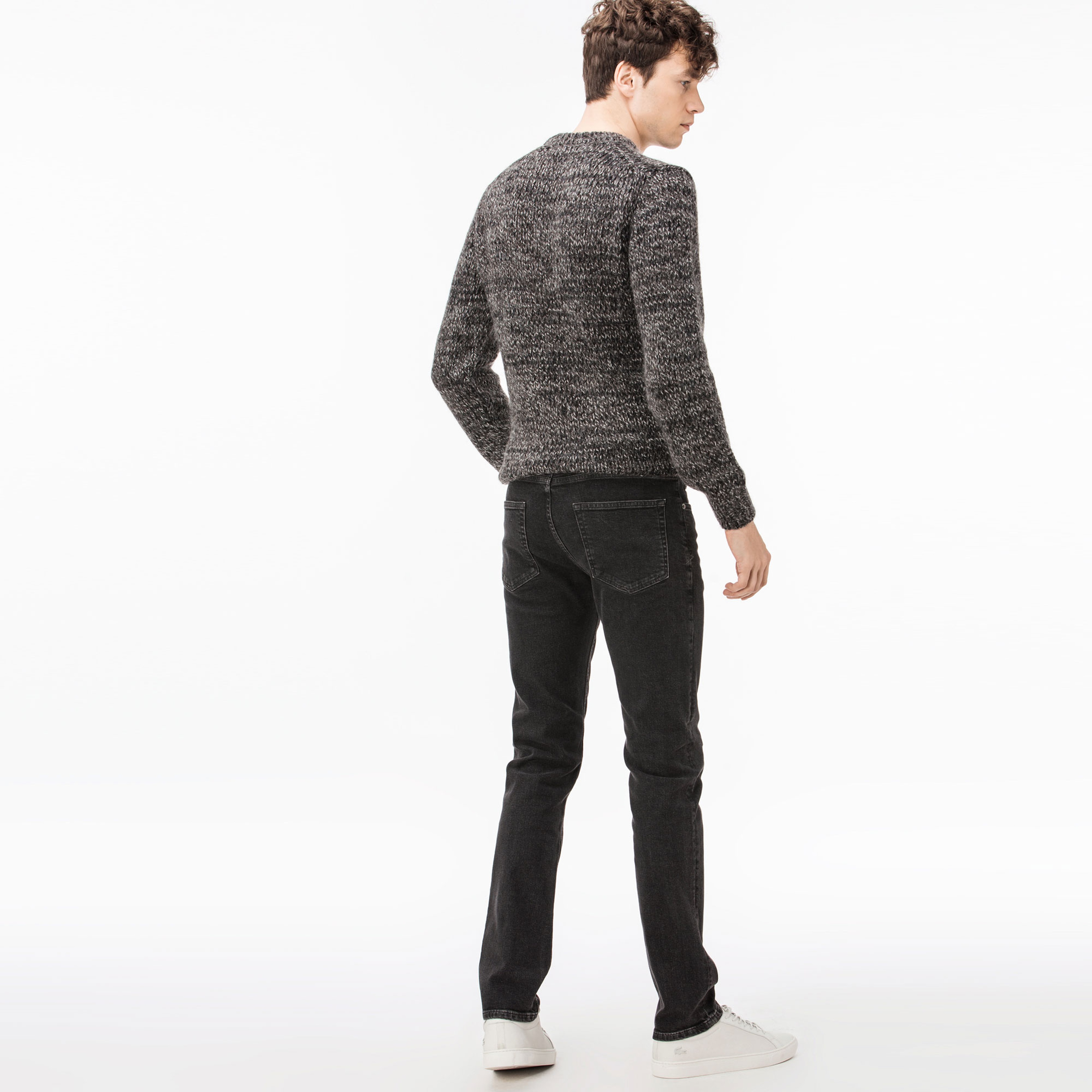 Lacoste Erkek Koyu Gri Jean Pantolon