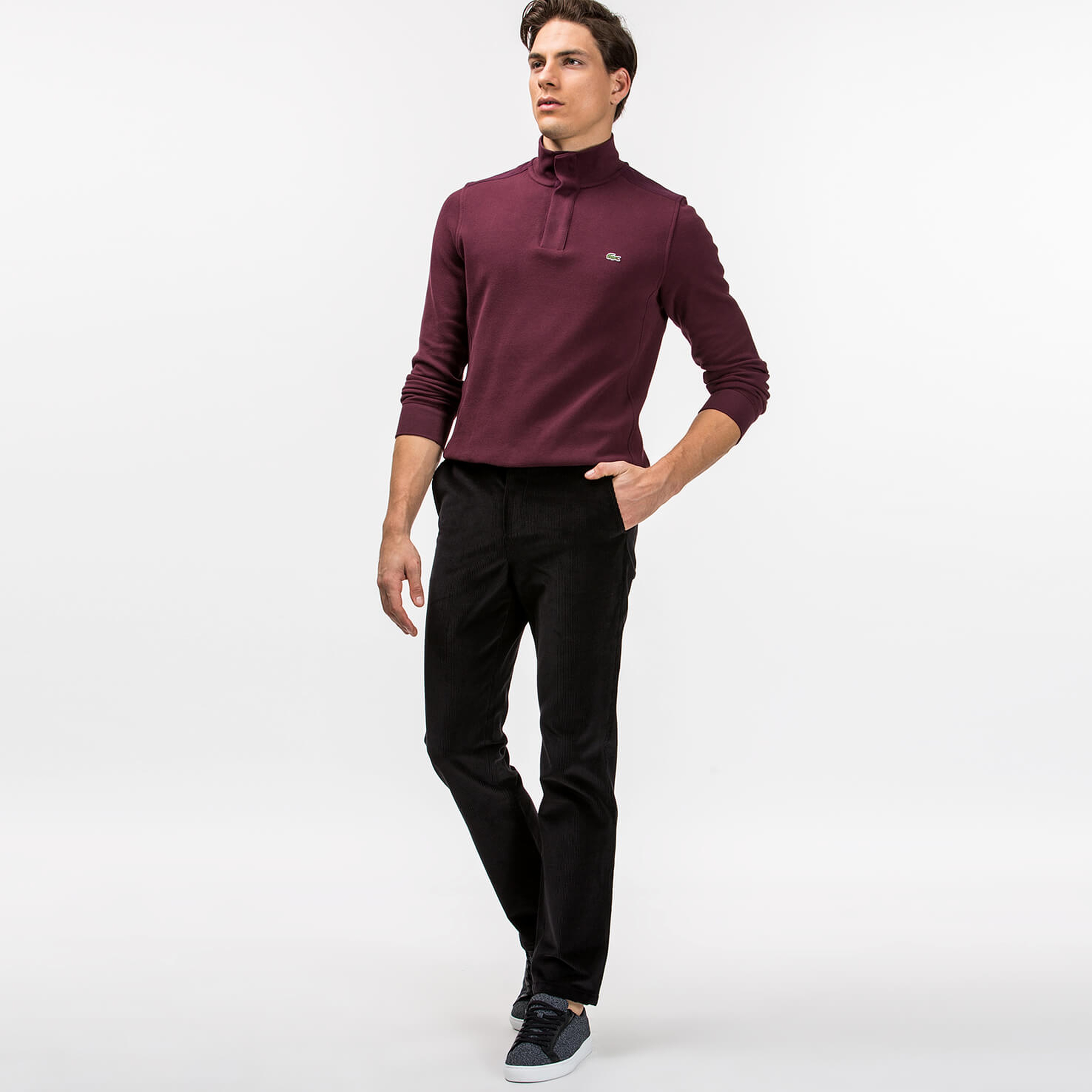 Lacoste Erkek Siyah Pantolon