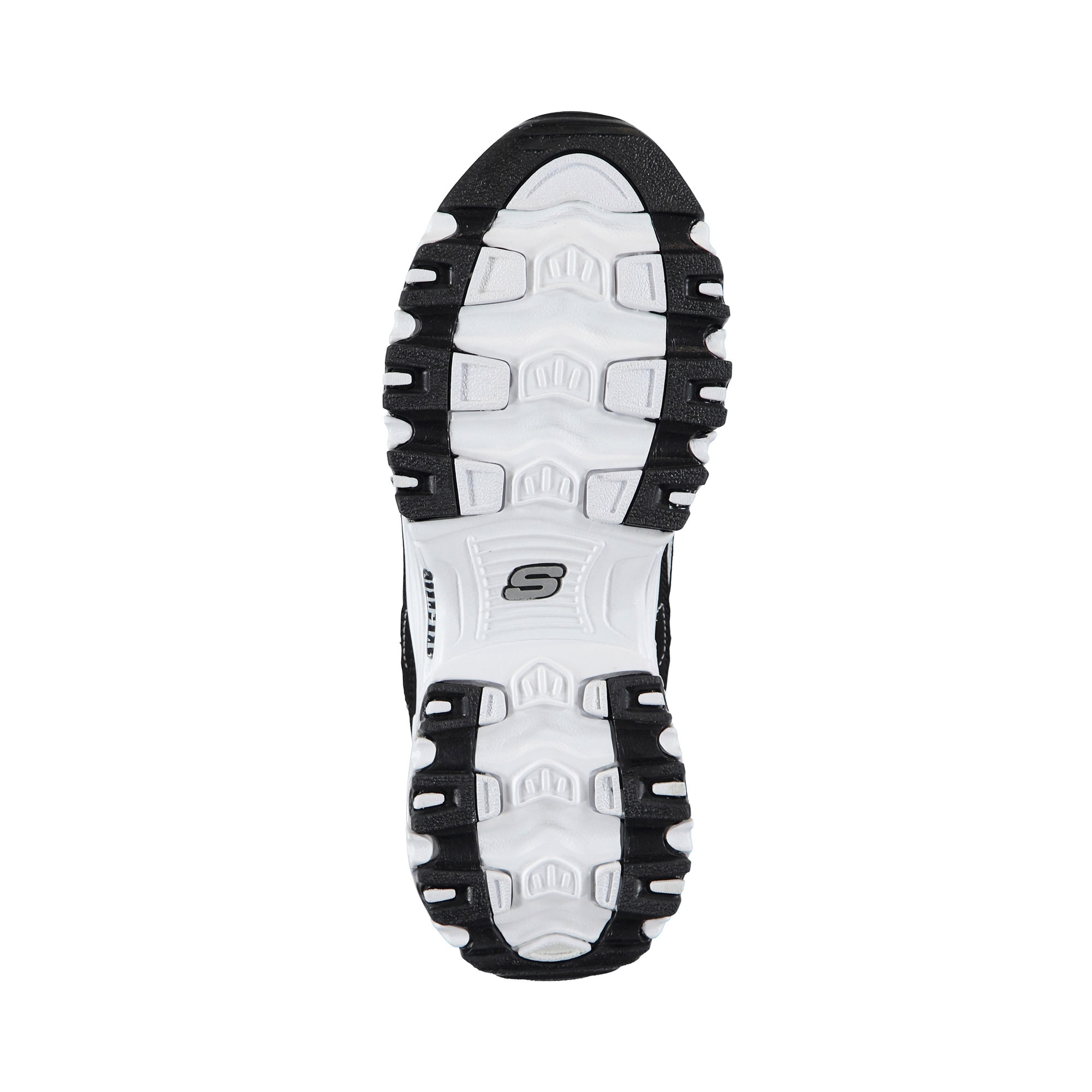 Skechers D'Lites-Biggest Fan Kadın Siyah-Beyaz Spor Ayakkabı