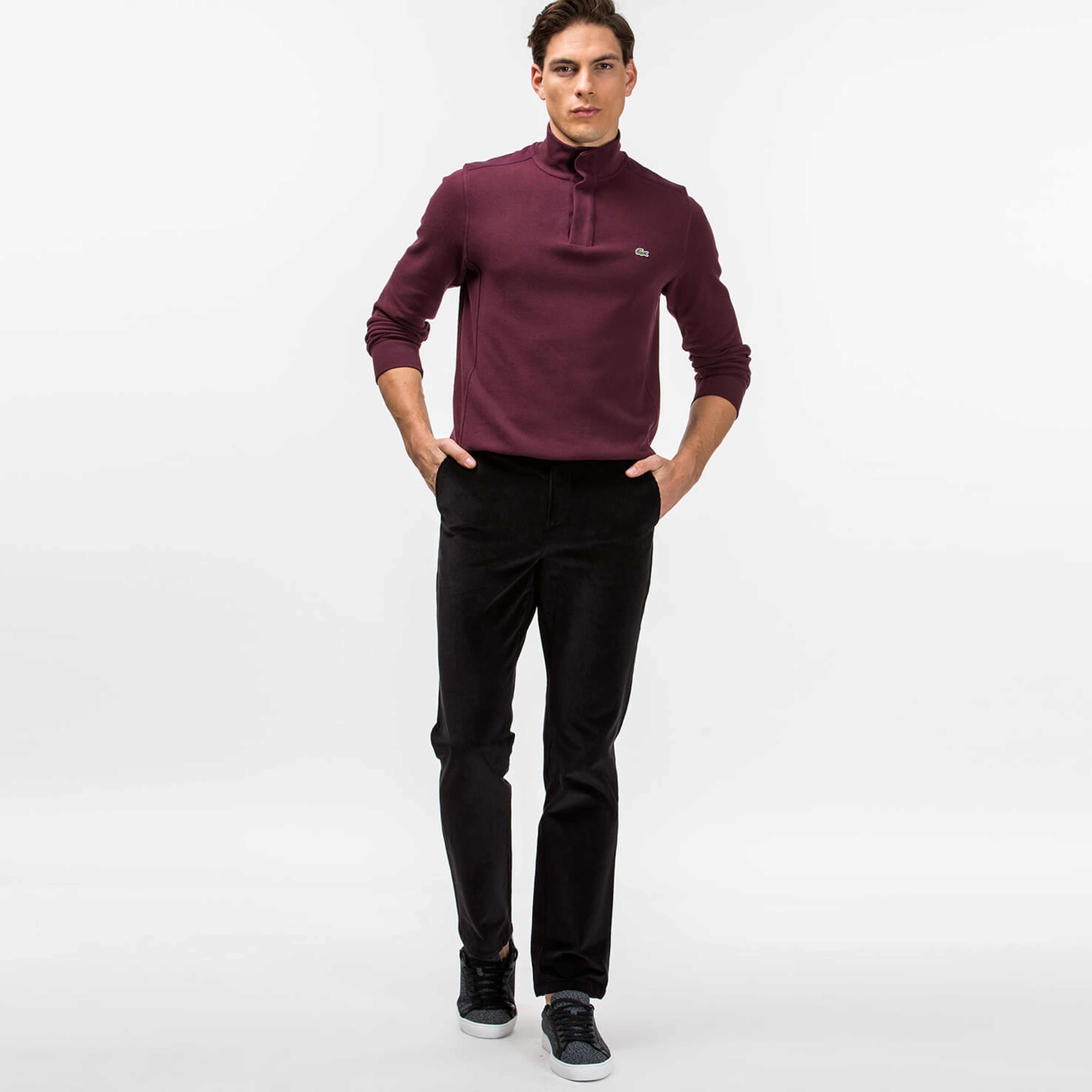 Lacoste Erkek Siyah Pantolon