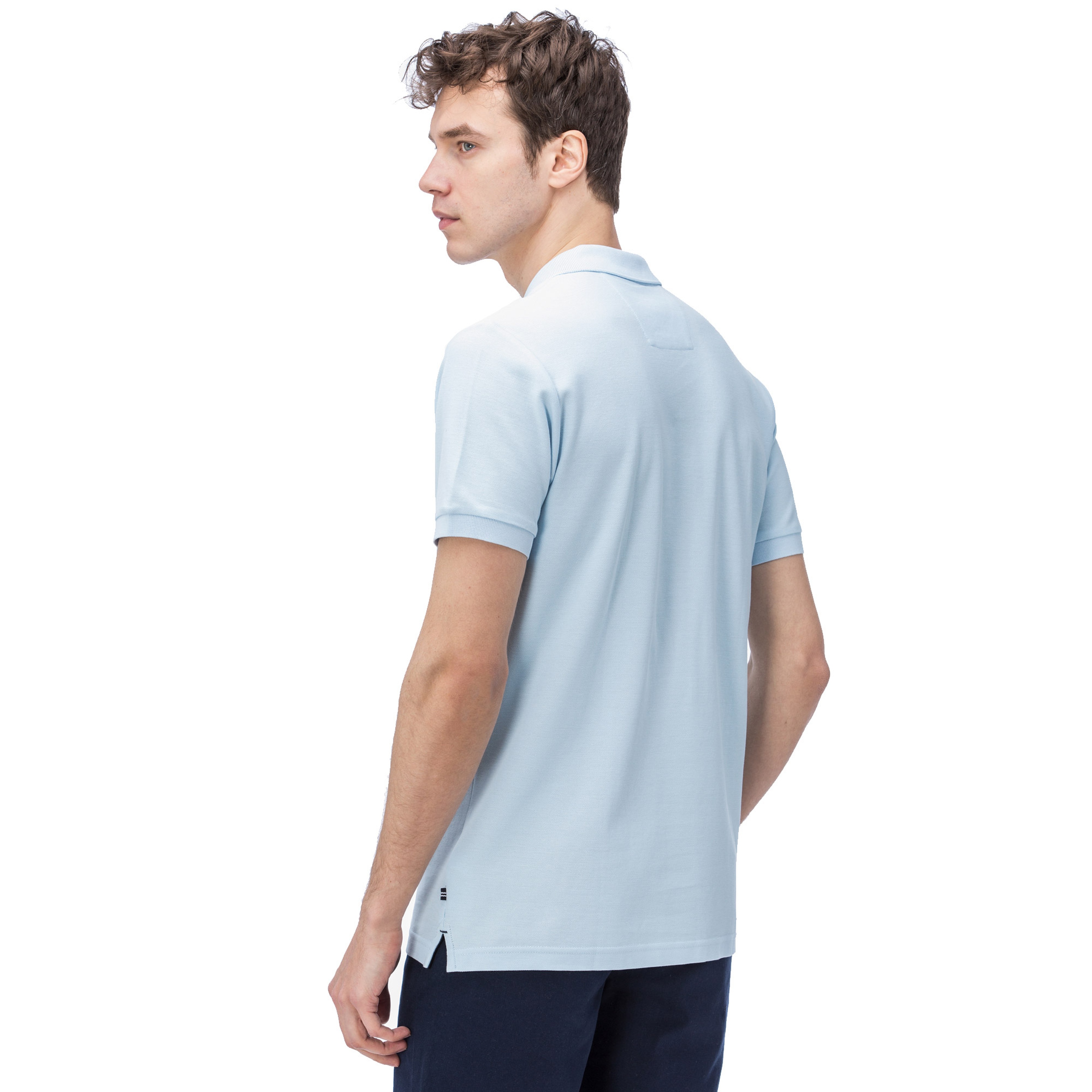 Nautica Erkek Classic Fit Mavi Polo