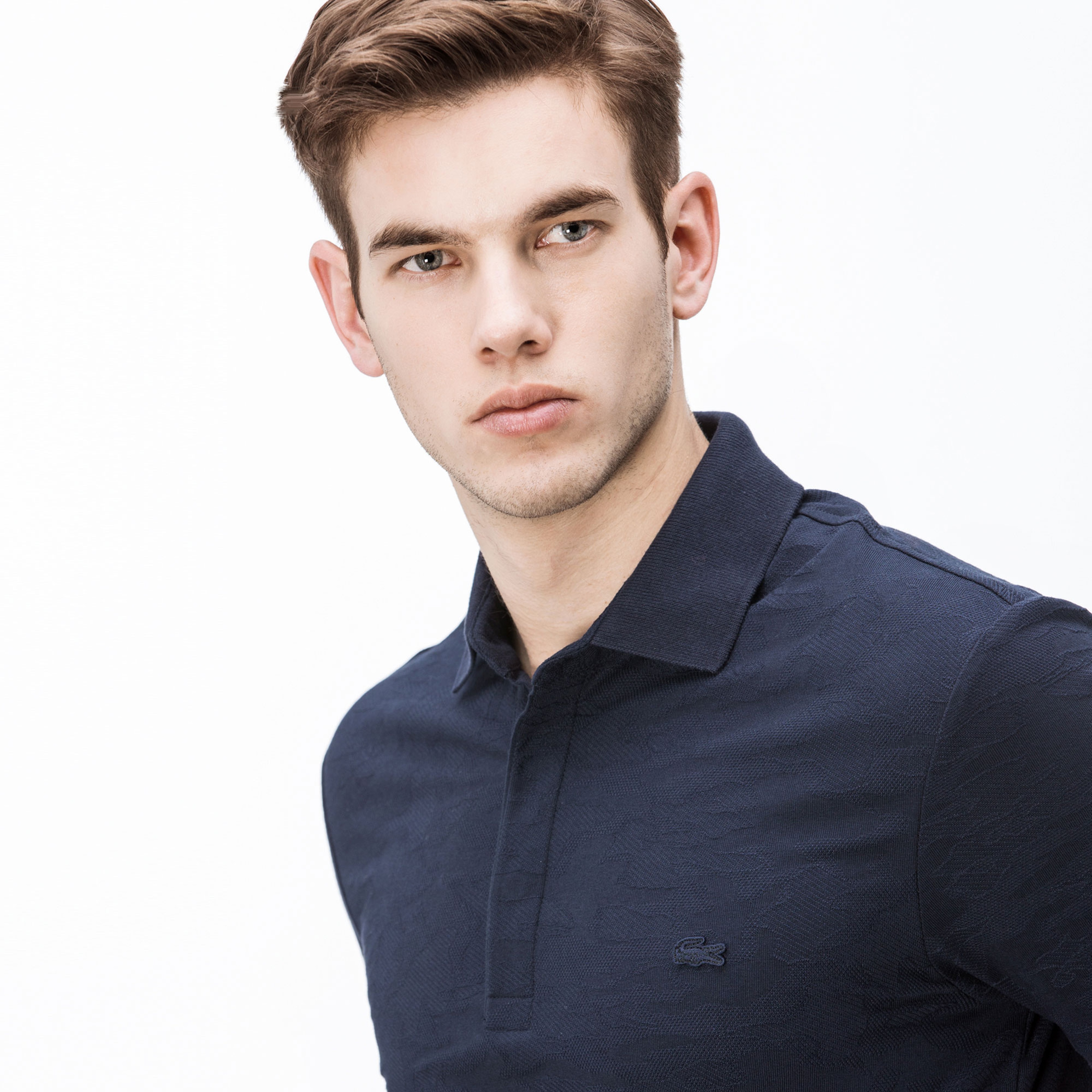 Lacoste Erkek Slim Fit Lacivert Polo