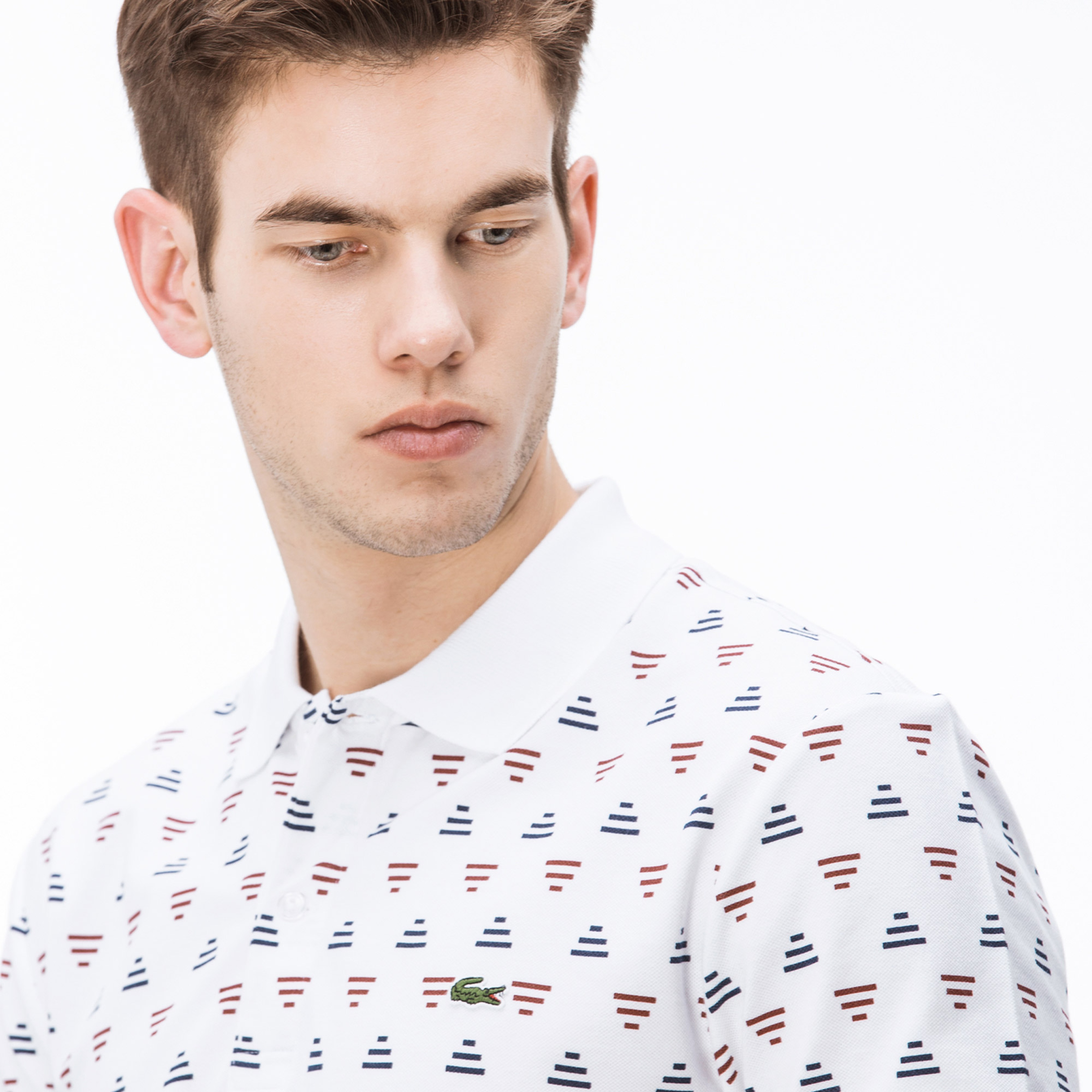 Lacoste Erkek Slim Fit Beyaz Polo