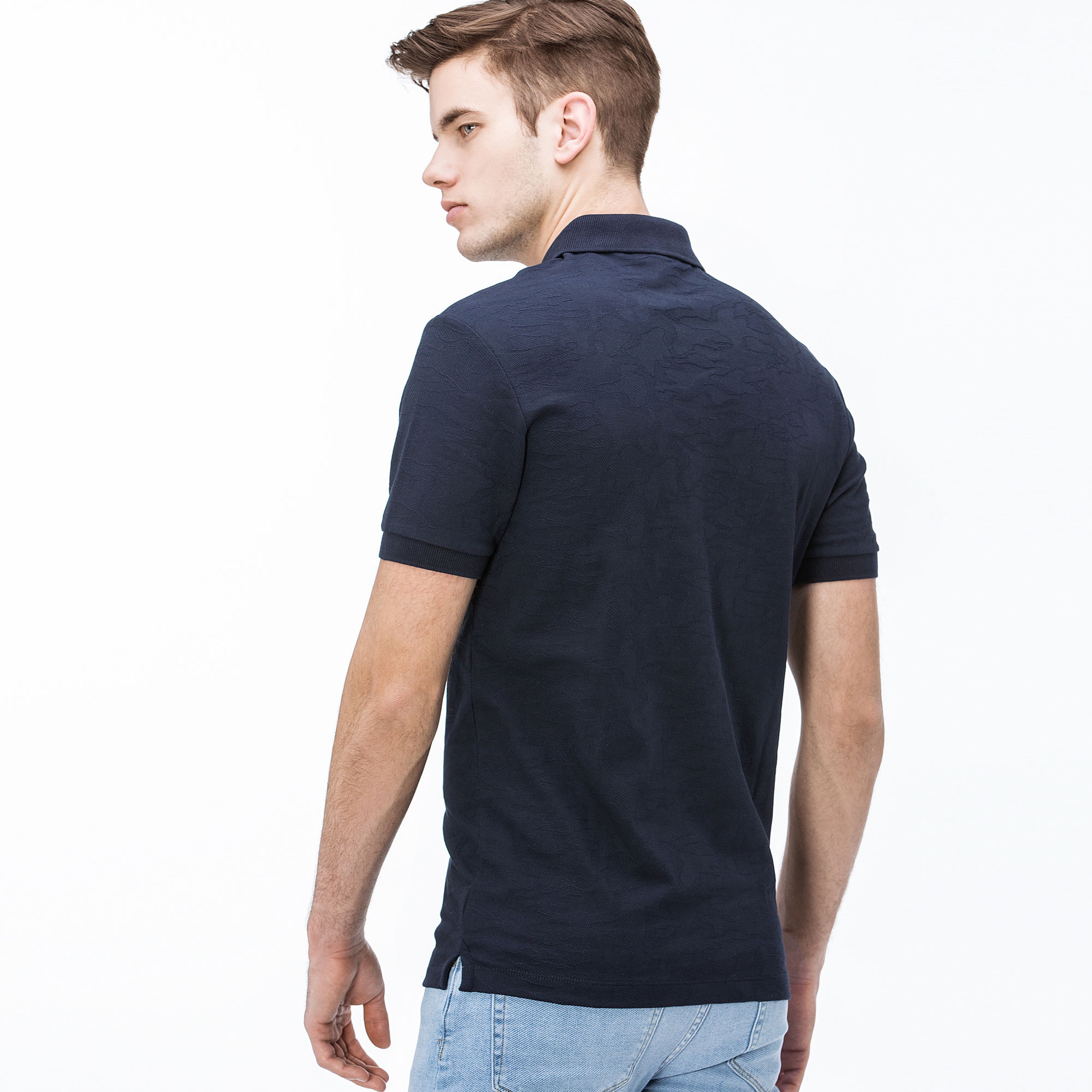 Lacoste Erkek Slim Fit Lacivert Polo