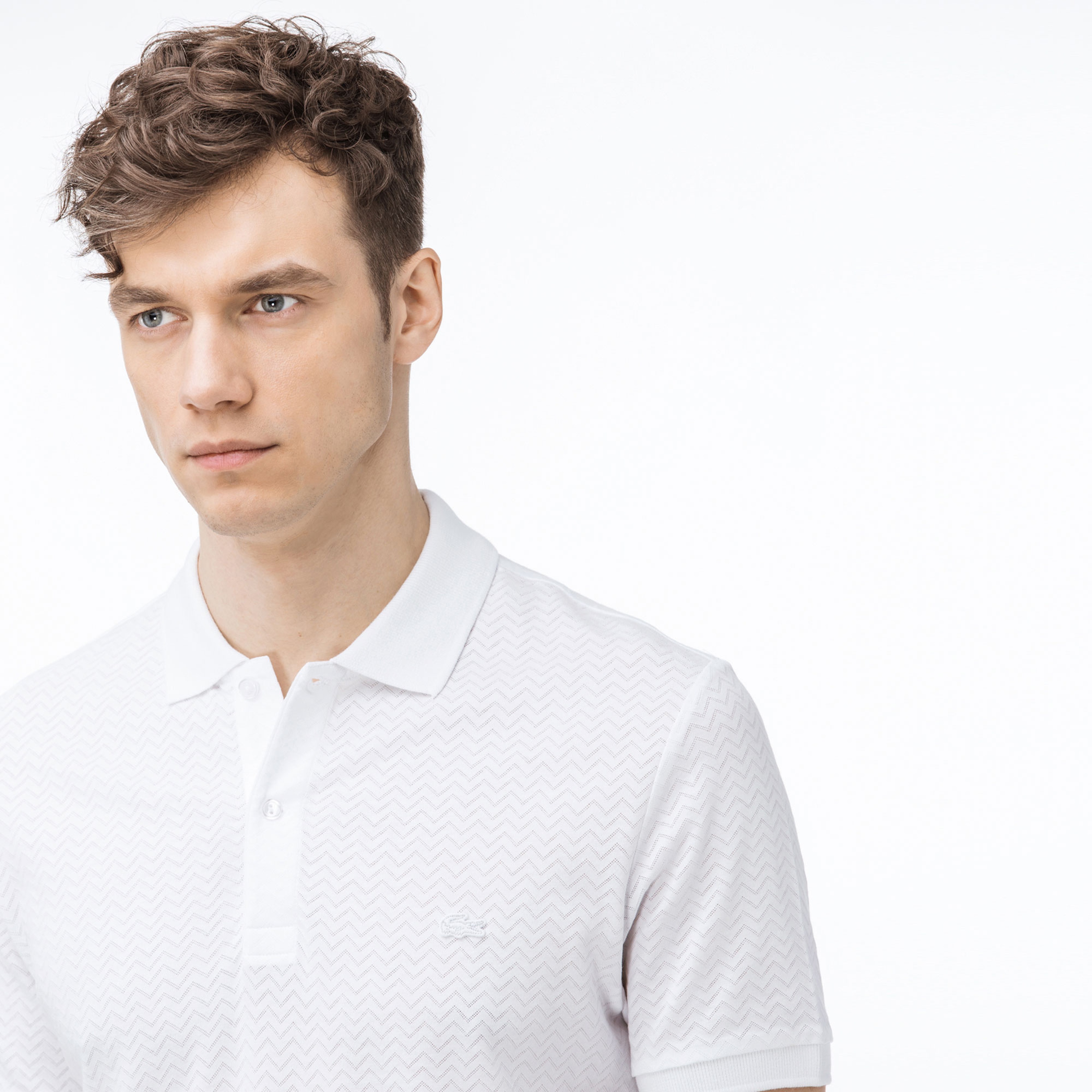 Lacoste Erkek Regular Fit Beyaz Polo