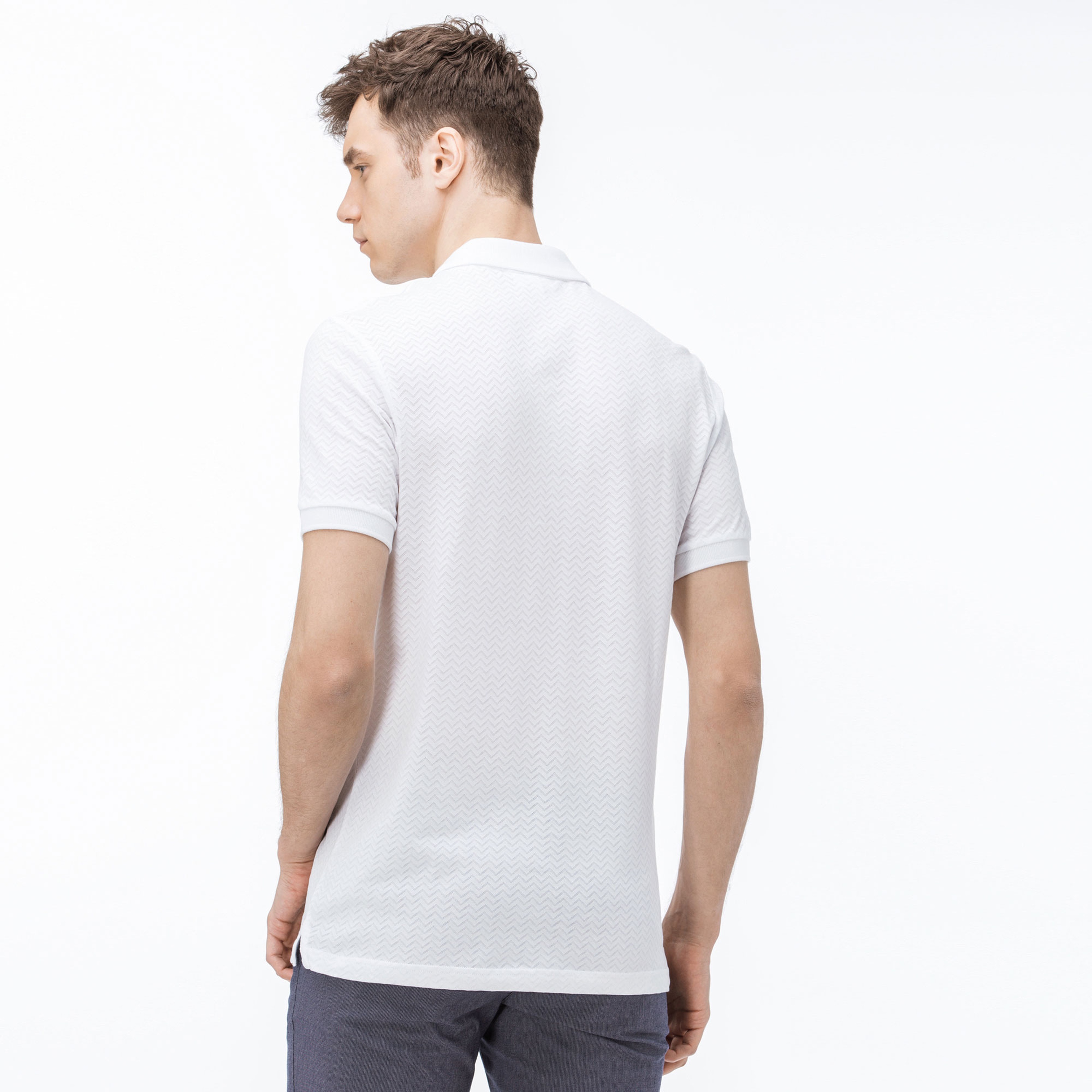 Lacoste Erkek Regular Fit Beyaz Polo