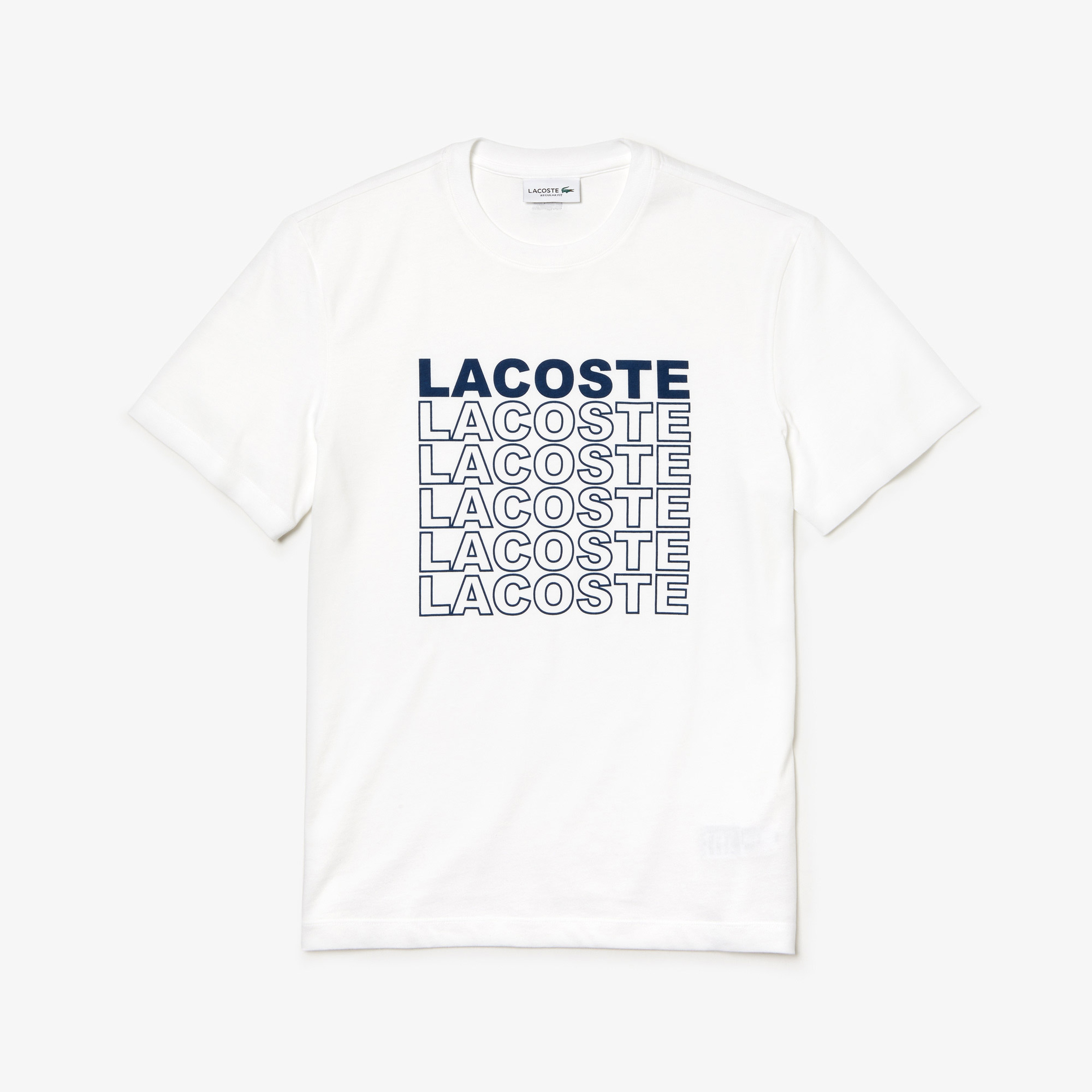 Lacoste Erkek Beyaz T-Shirt