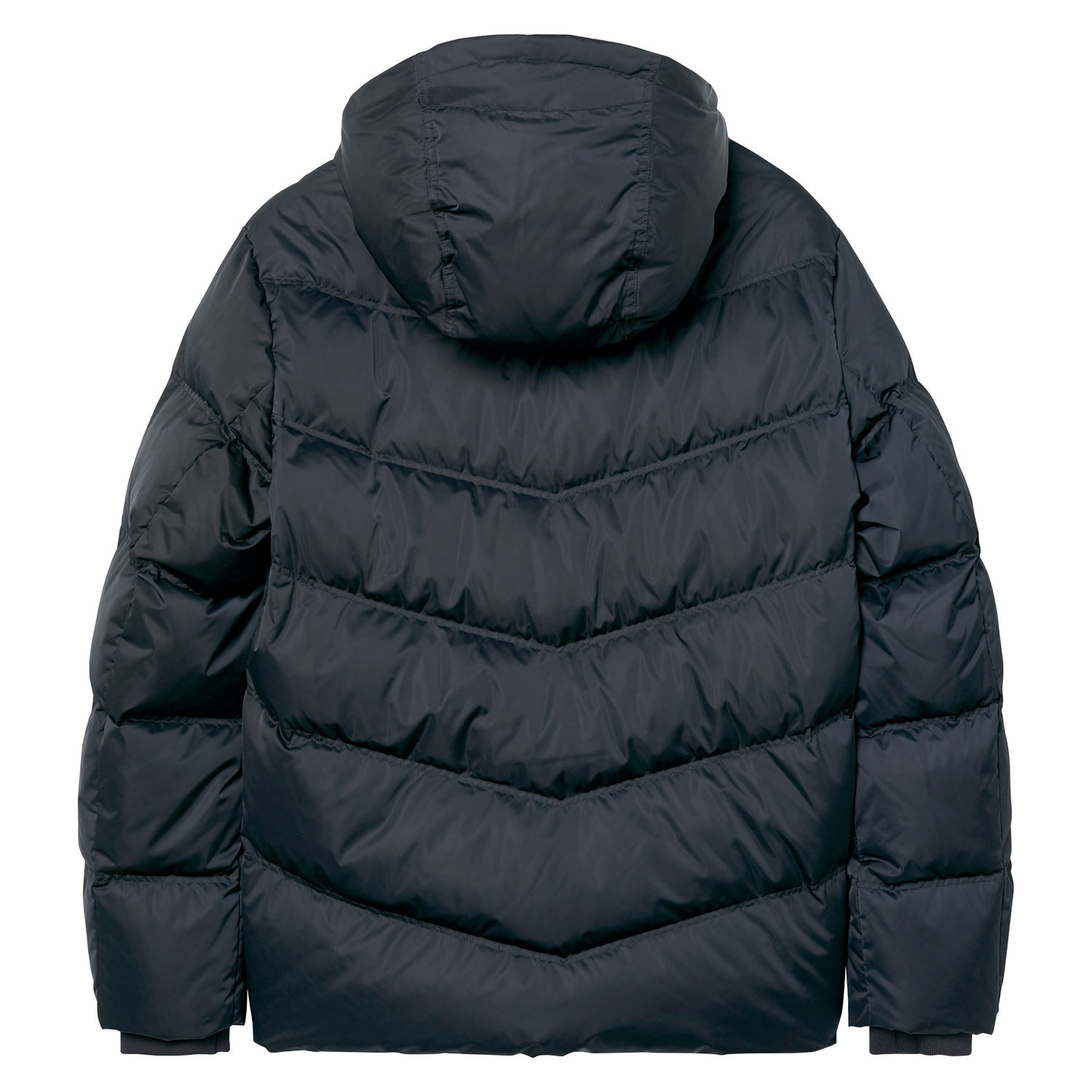 Gant Erkek Kapüşonlu Siyah Puffer Mont