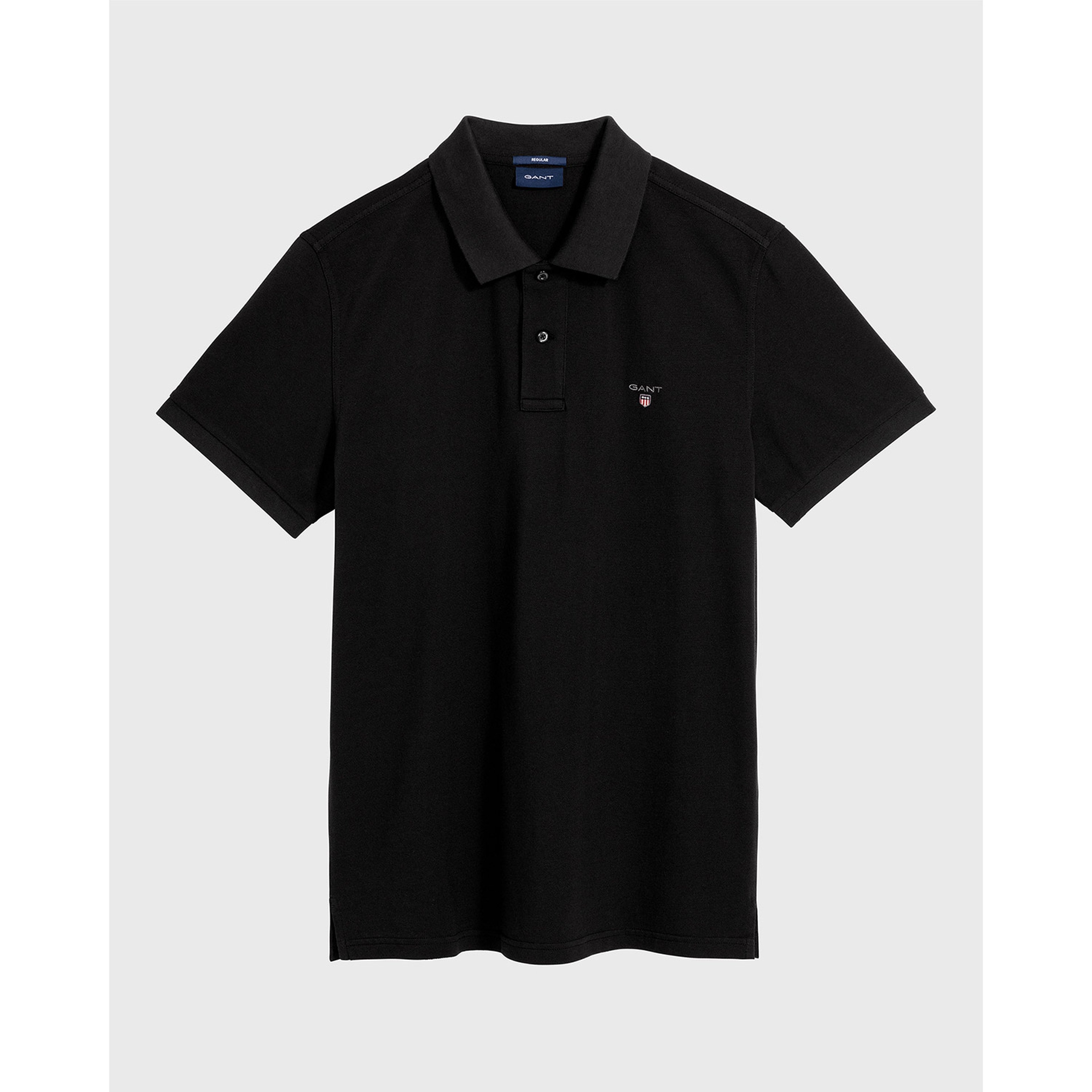 GANT Erkek Siyah Regular Fit Polo