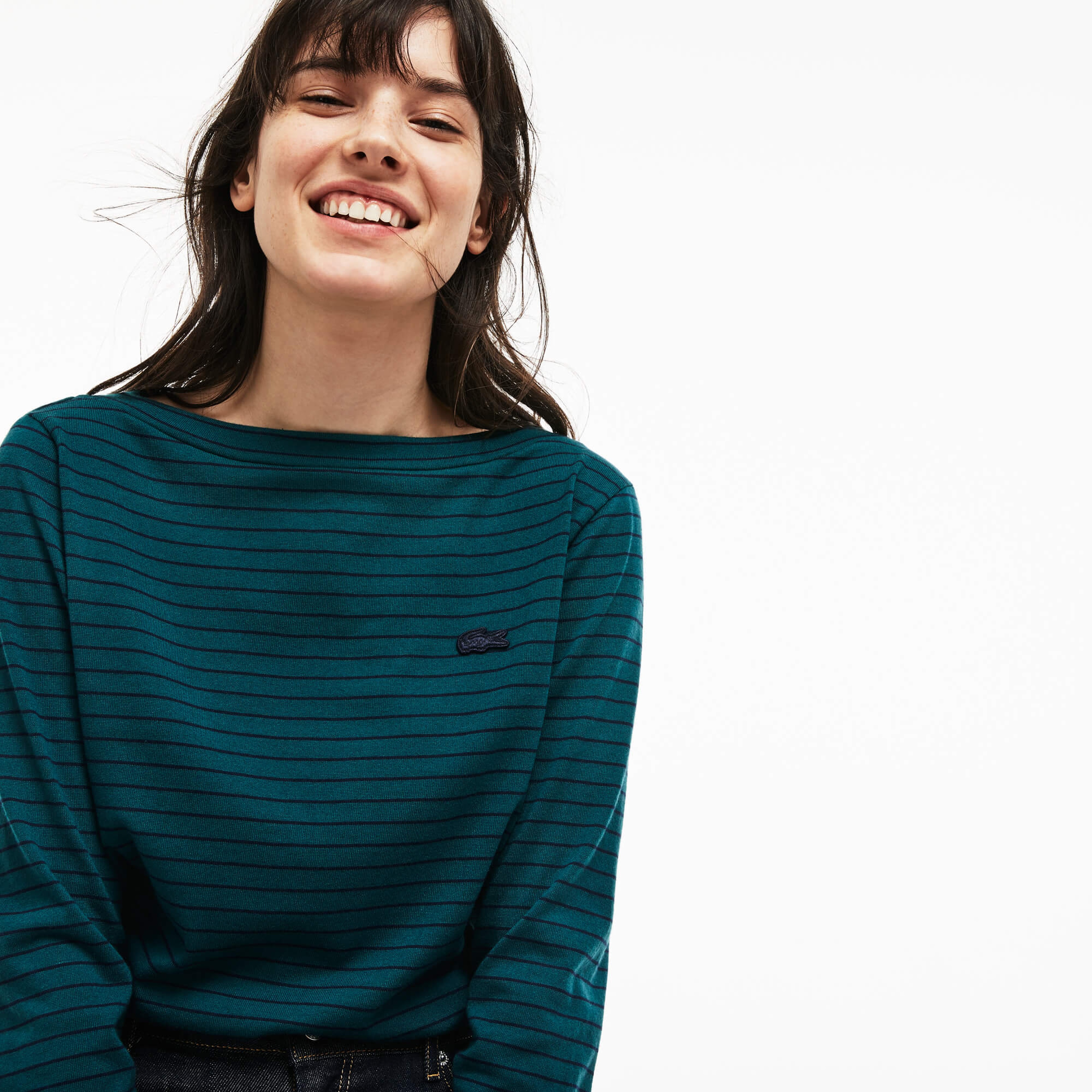 Lacoste Kadın Yeşil T-Shirt