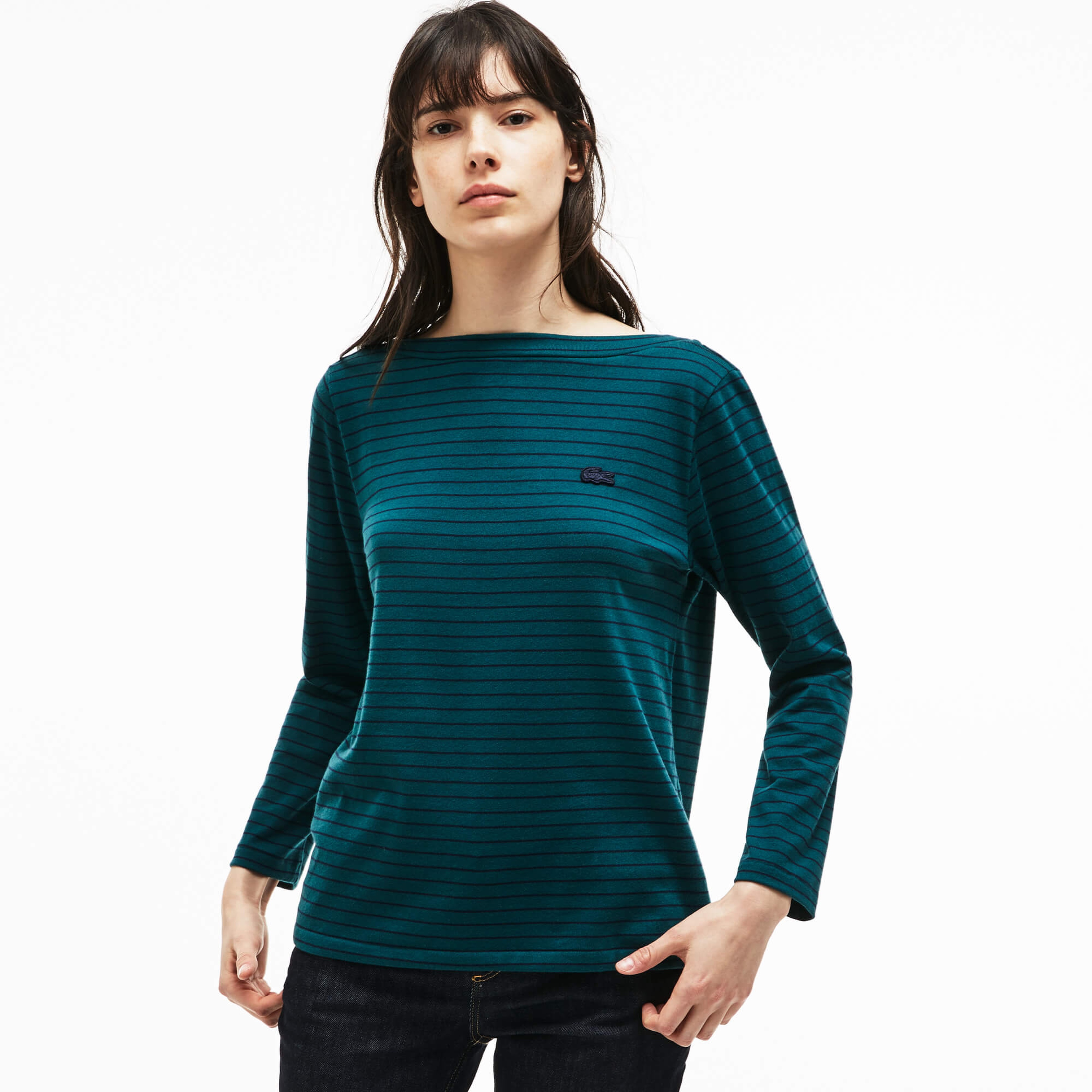 Lacoste Kadın Yeşil T-Shirt