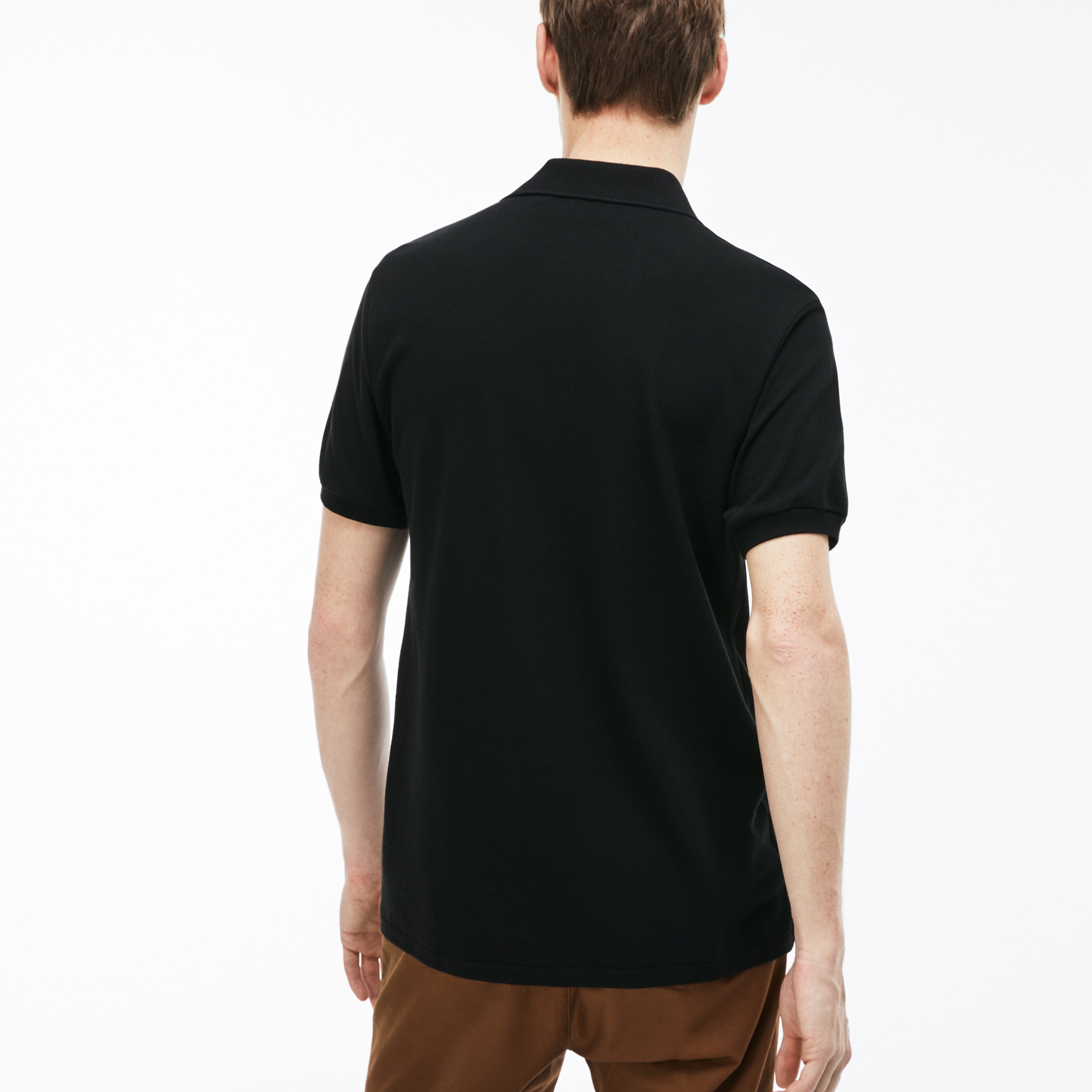 Lacoste Erkek Siyah Regular Fit Kısa Kollu Polo