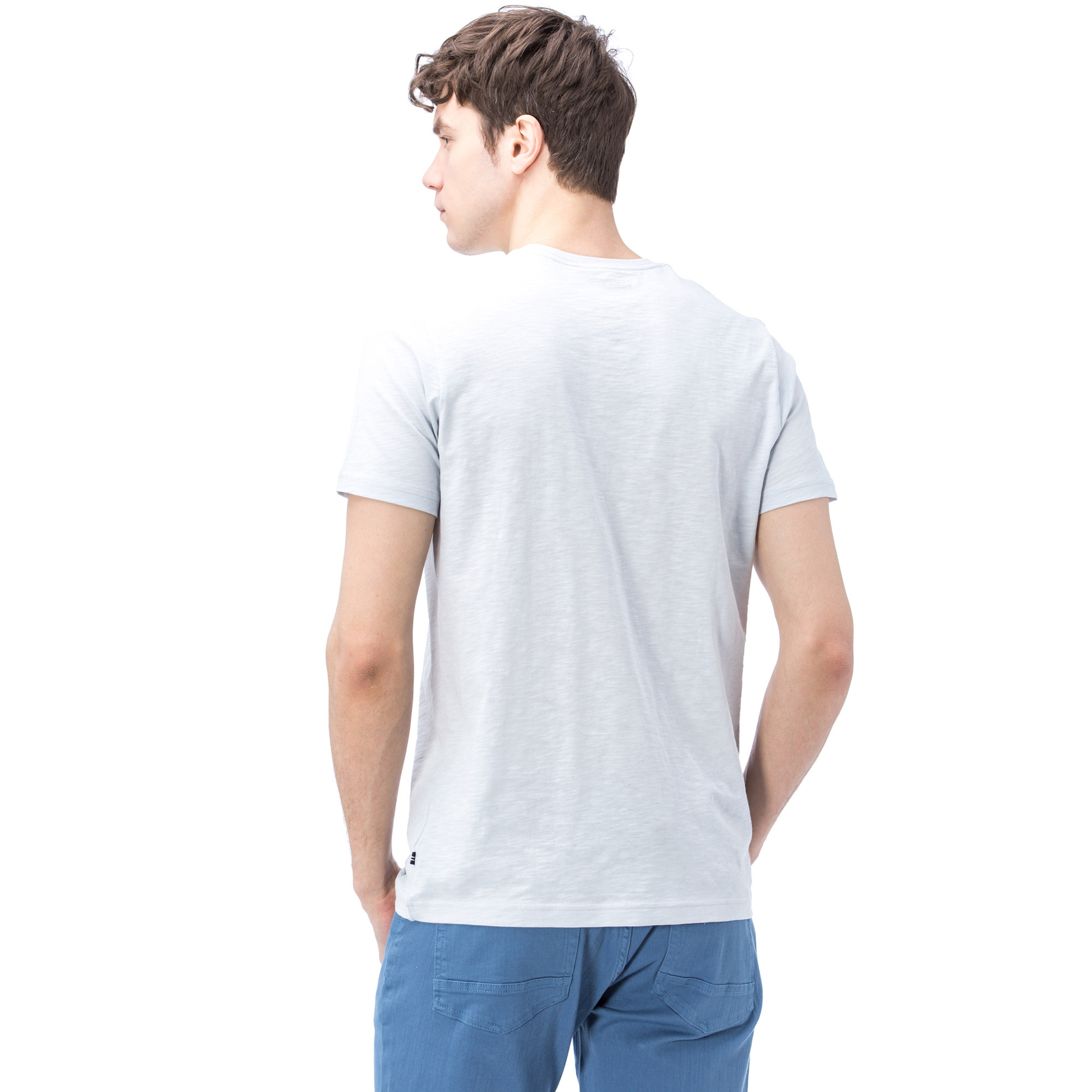 Nautica Erkek Gri T-Shirt