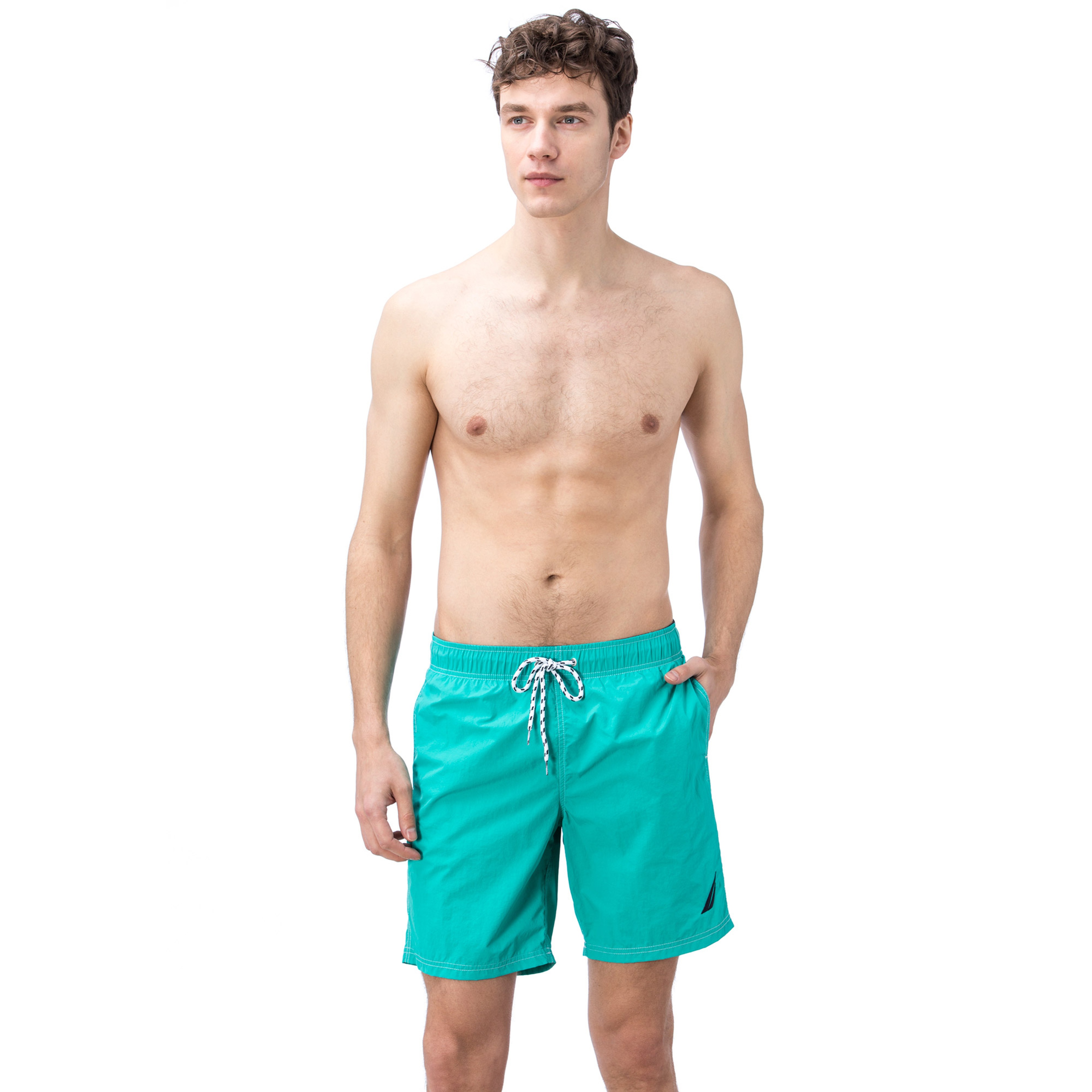 Nautica Erkek Yeşil Uzun Mayo Şort