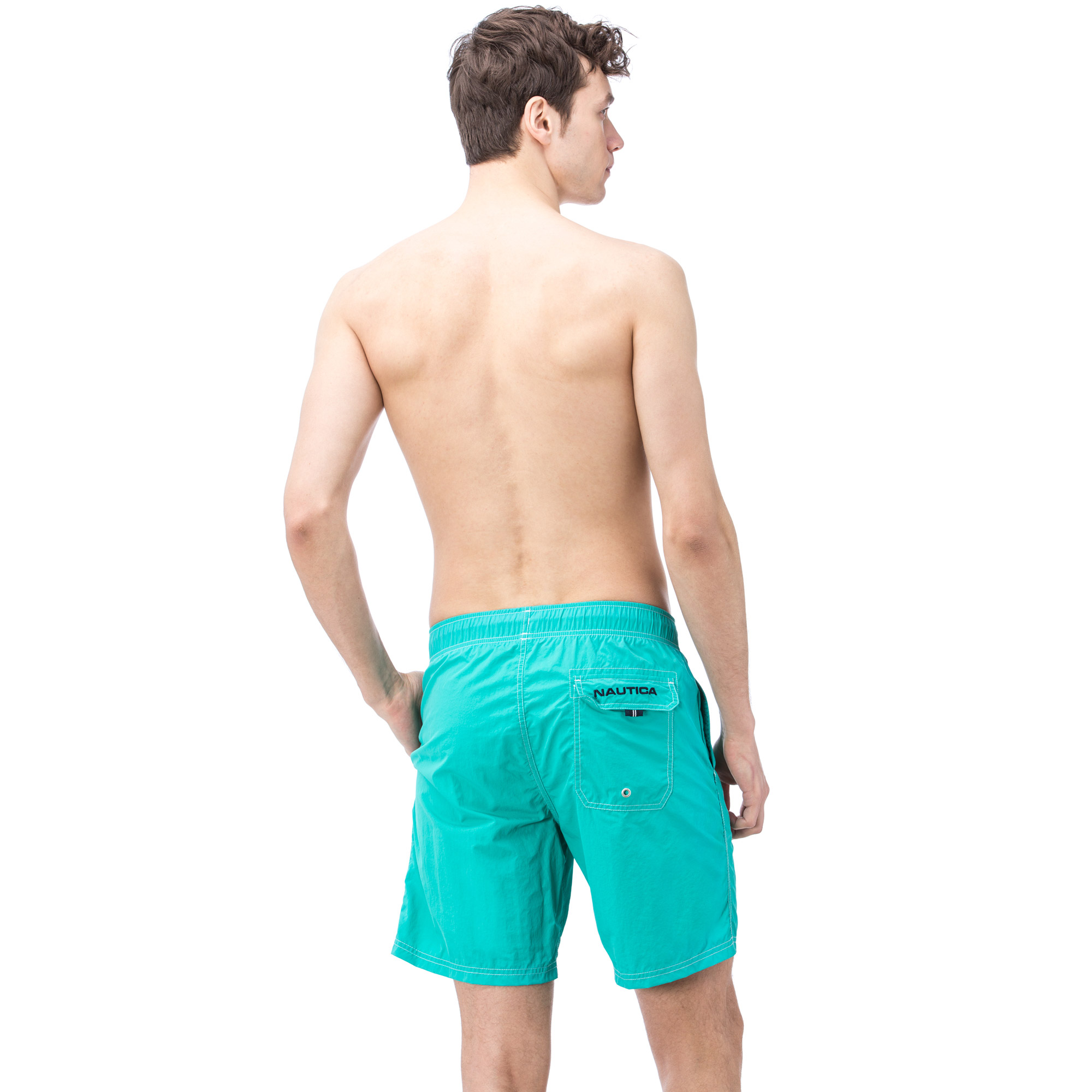 Nautica Erkek Yeşil Uzun Mayo Şort