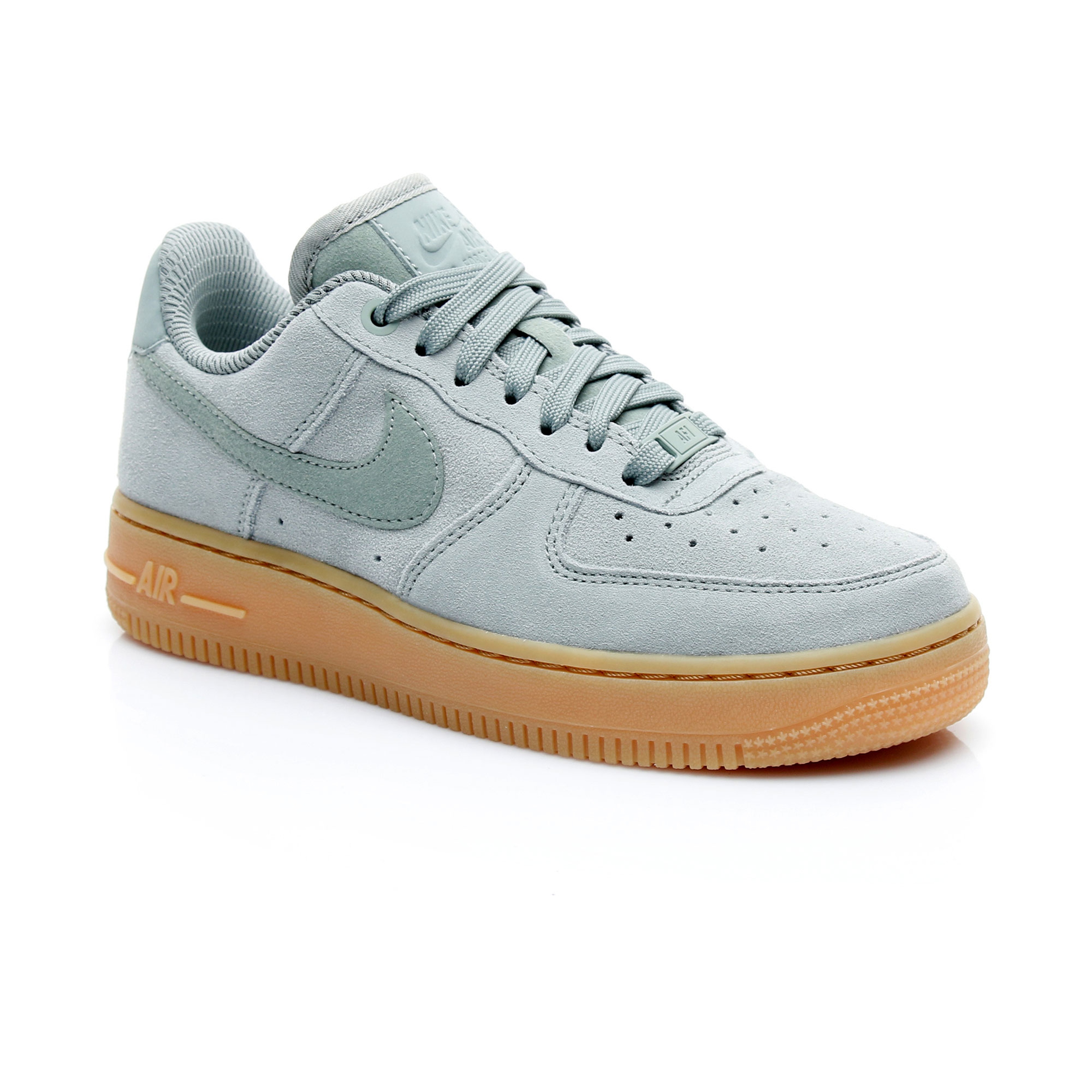 Nike Air Force 1 '07 SE Suede Kadın Yeşil Sneaker