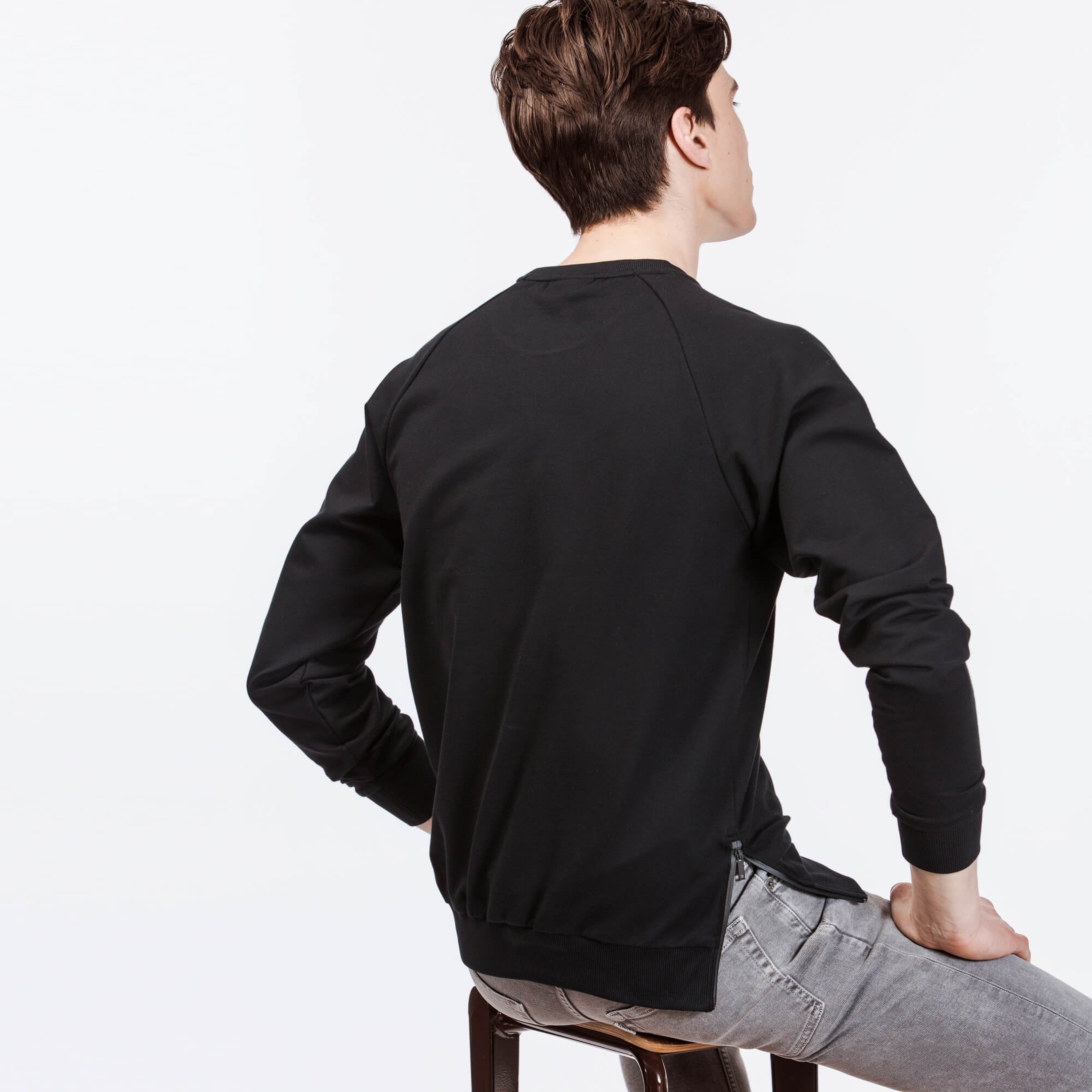 Lacoste Erkek Siyah Sweatshirt