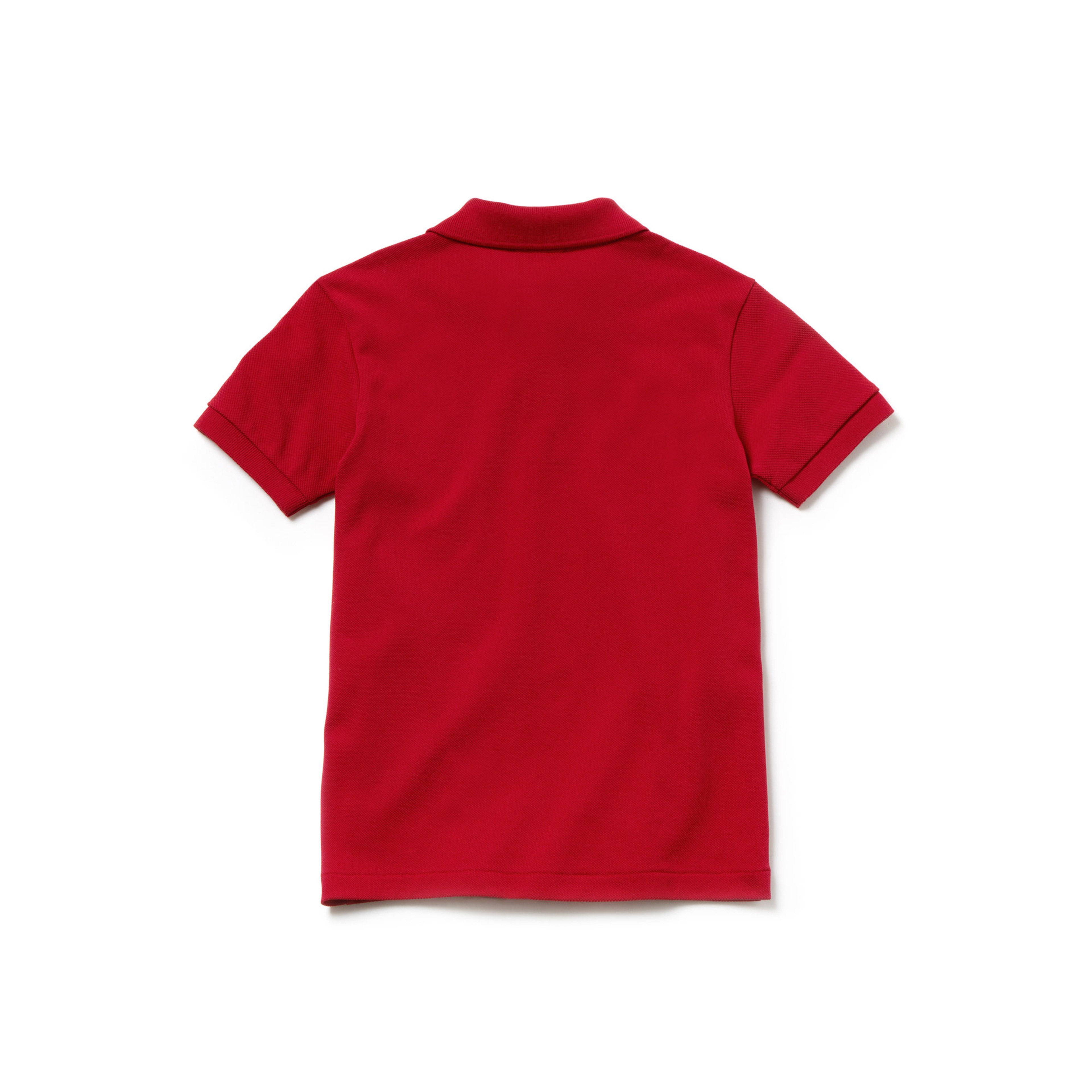 Lacoste x Disney Mickey İşlemeli Çocuk Kırmızı Polo