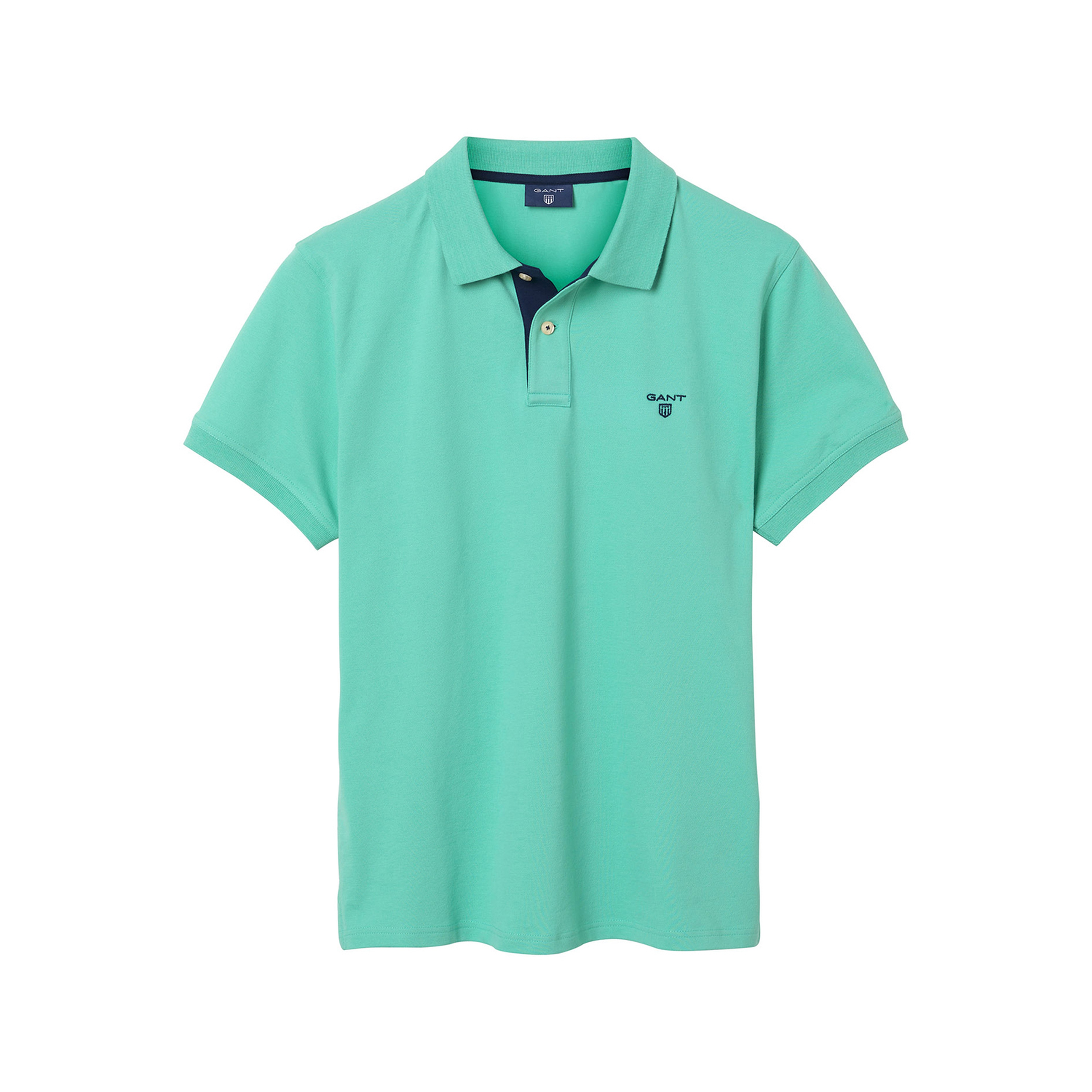 Gant Erkek Yeşil Fitted Regular Fit Polo