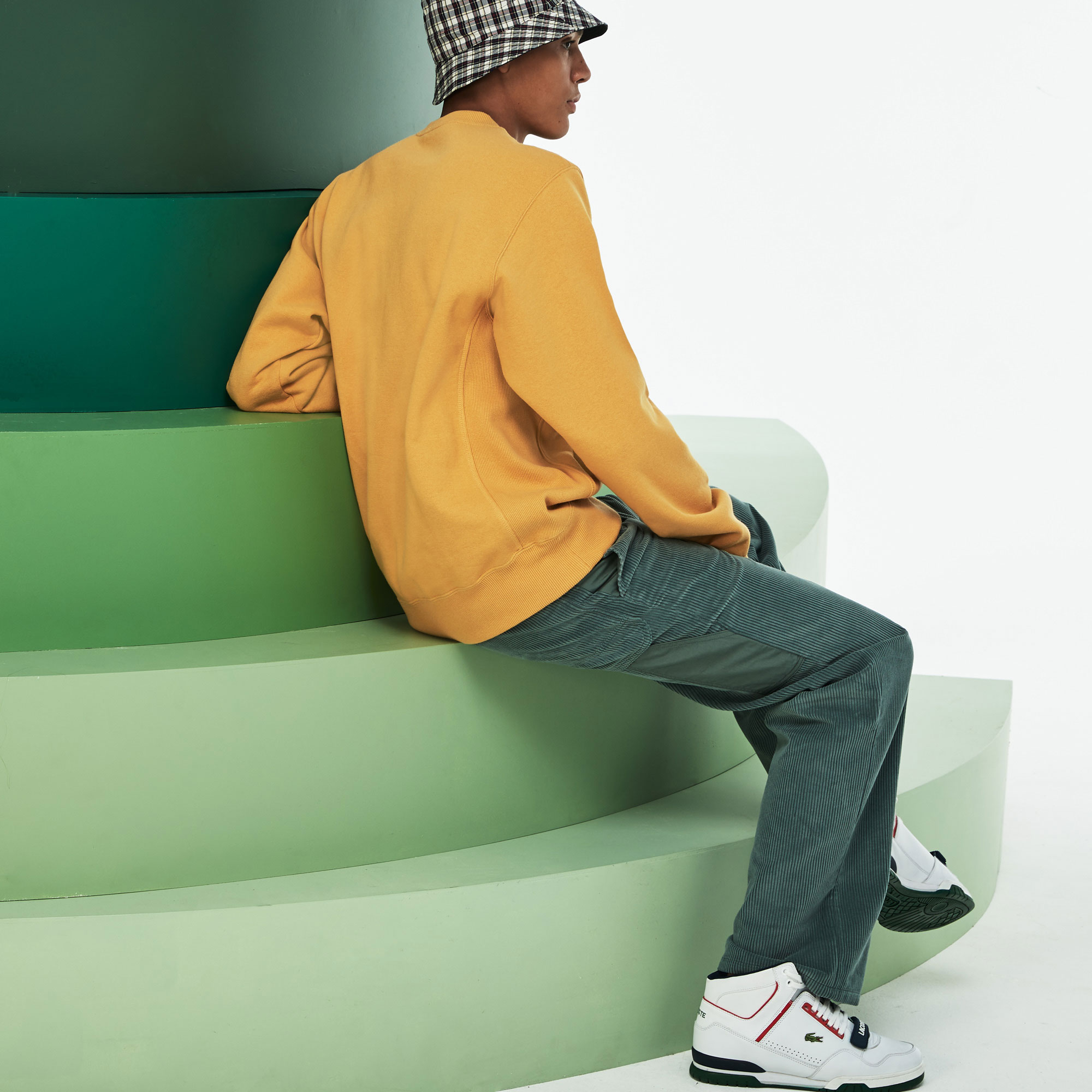 Lacoste Show Unisex Sarı Sweatshirt Fashion