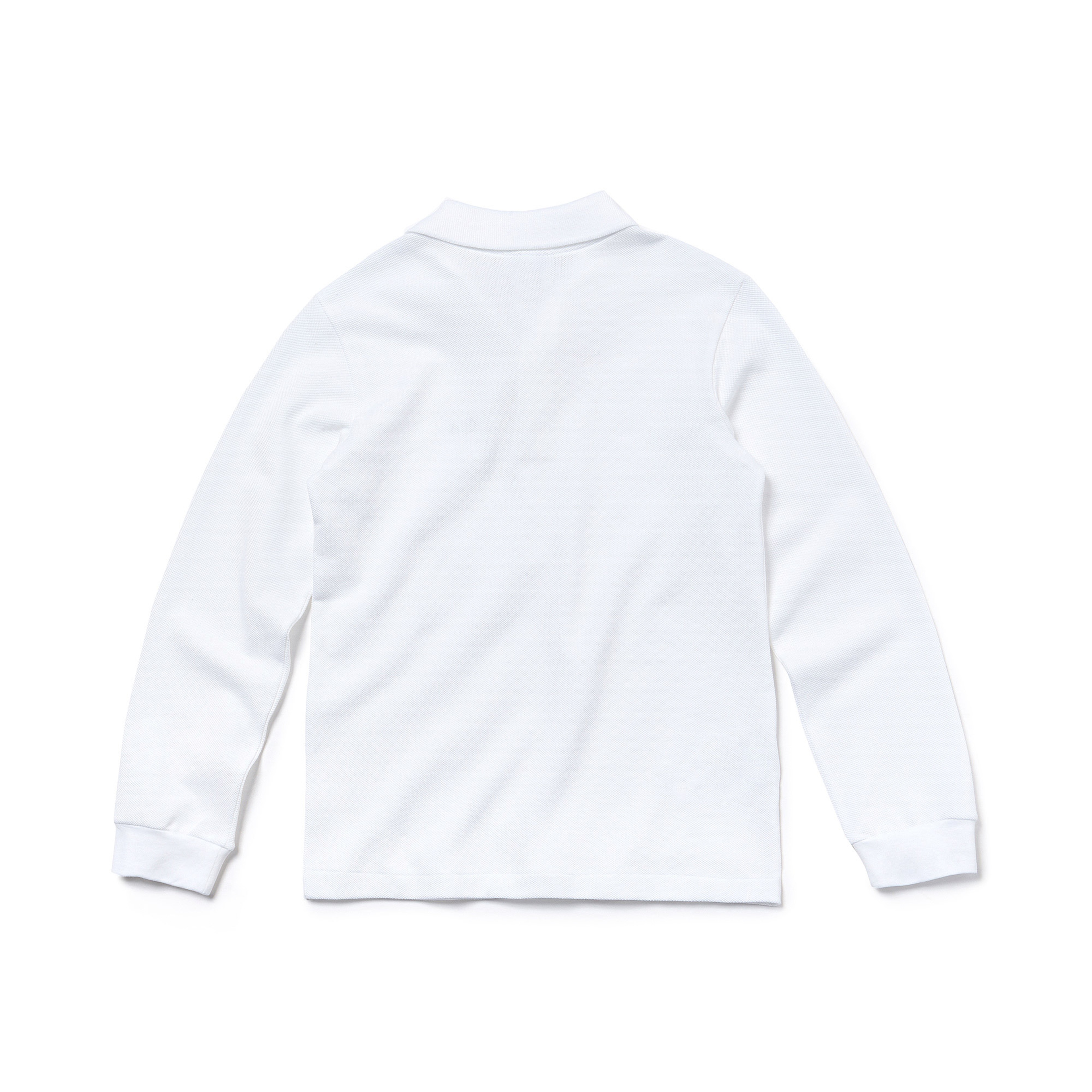 Erkek Çocuk Regular Fit Uzun Kollu Beyaz Polo