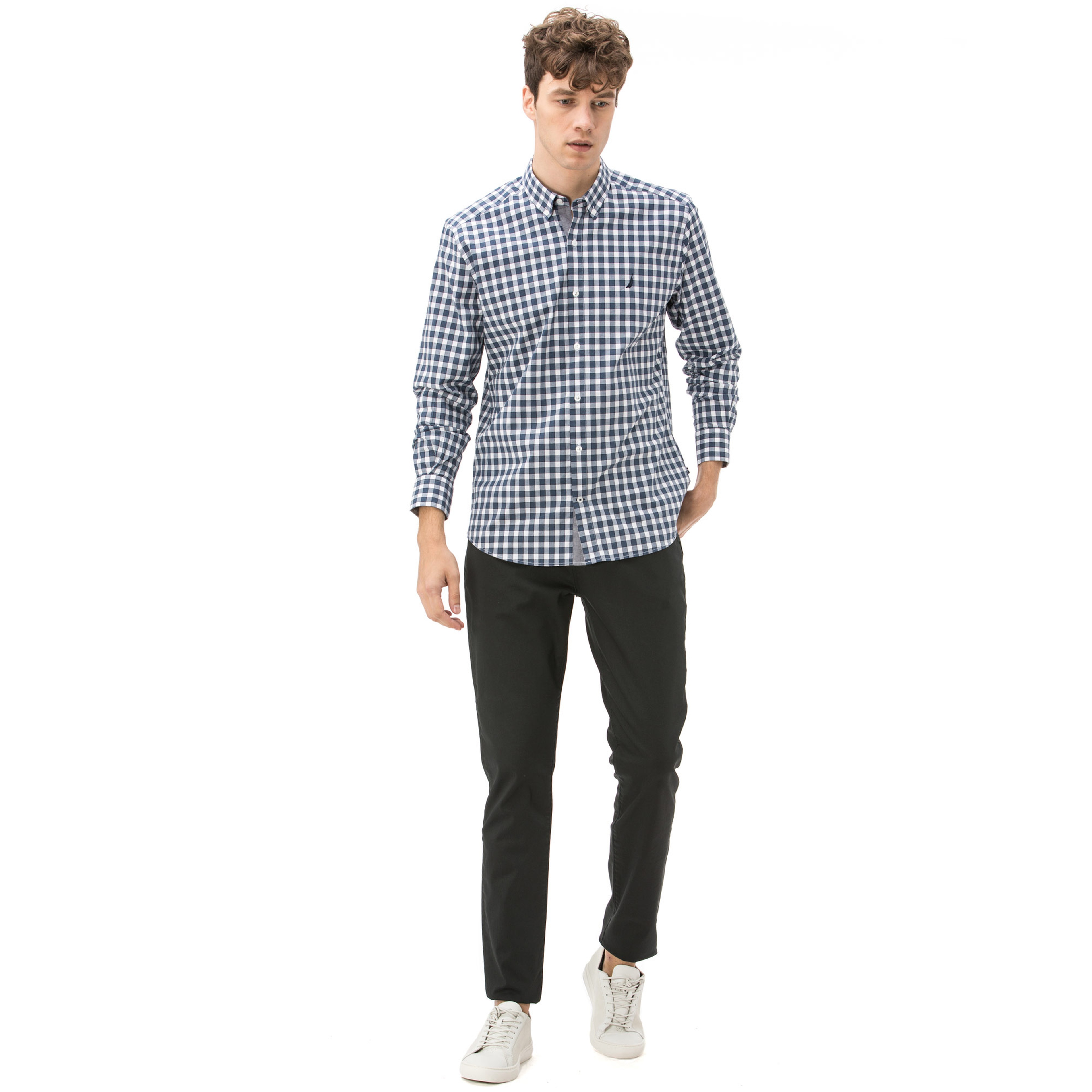 Nautica Erkek Slım Fıt Siyah Pantolon